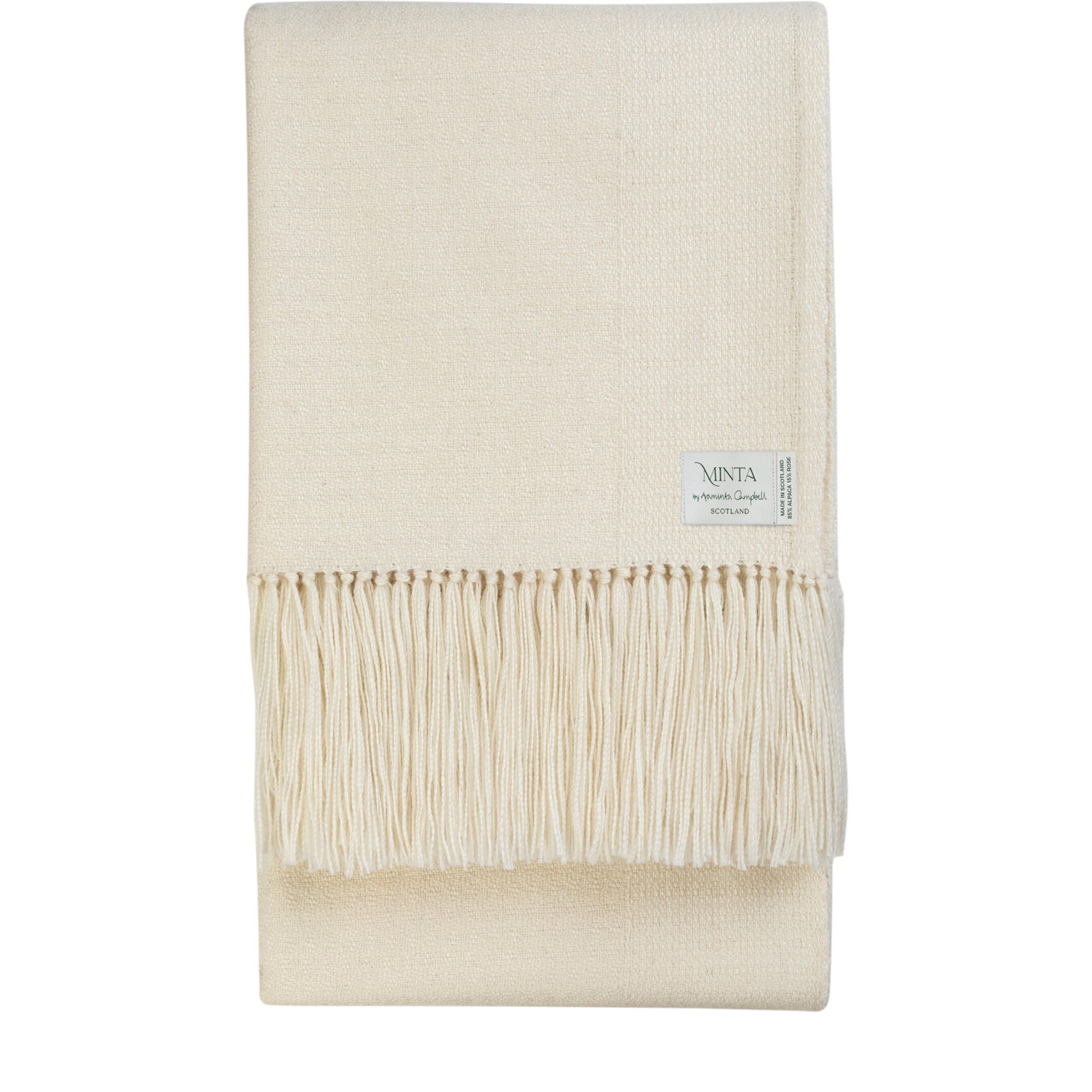 Araminta Campbell Alpaca-Blend Willow Throw (150cm x 230cm)