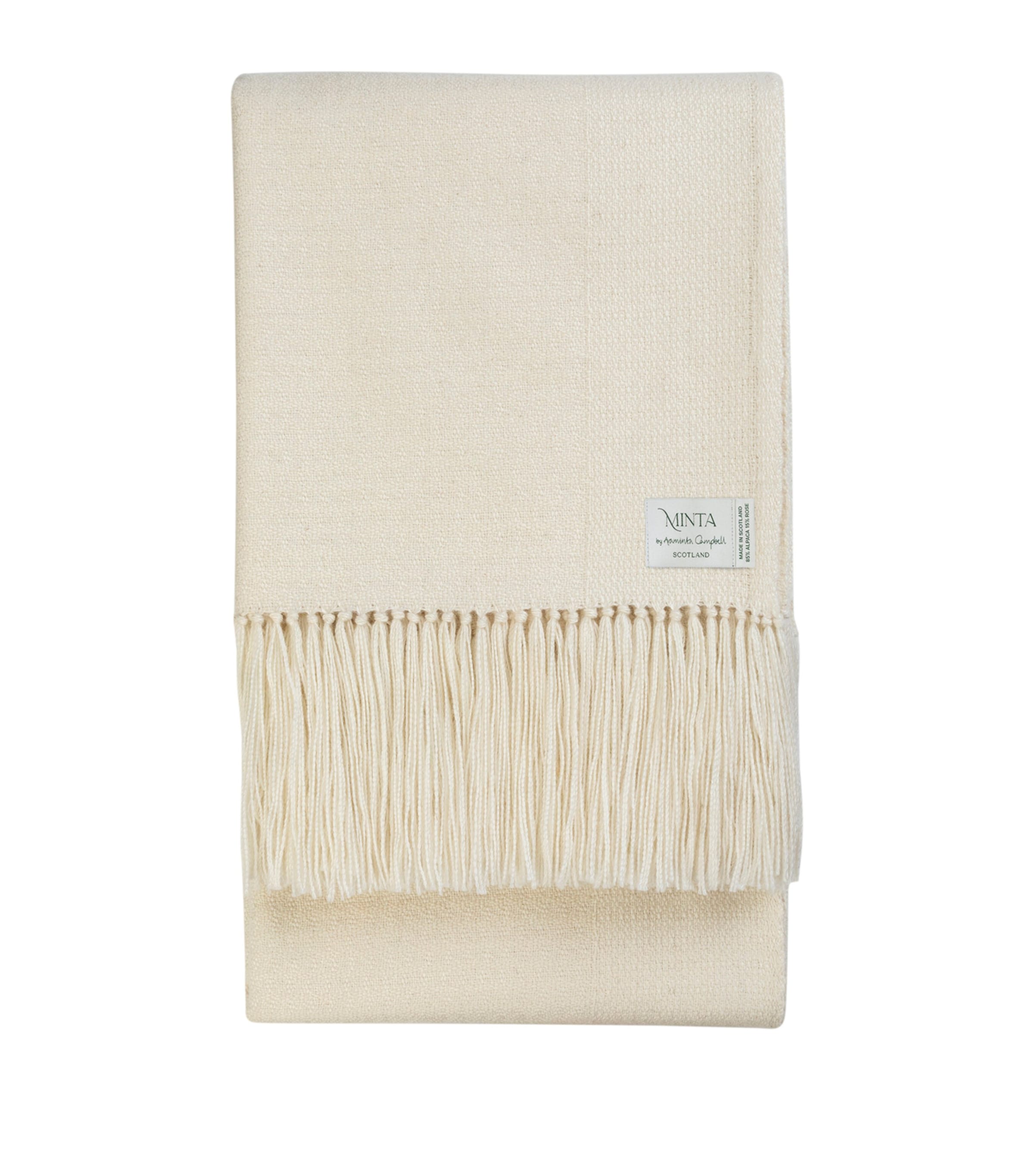 Araminta Campbell Alpaca-Blend Willow Throw (150cm x 230cm)
