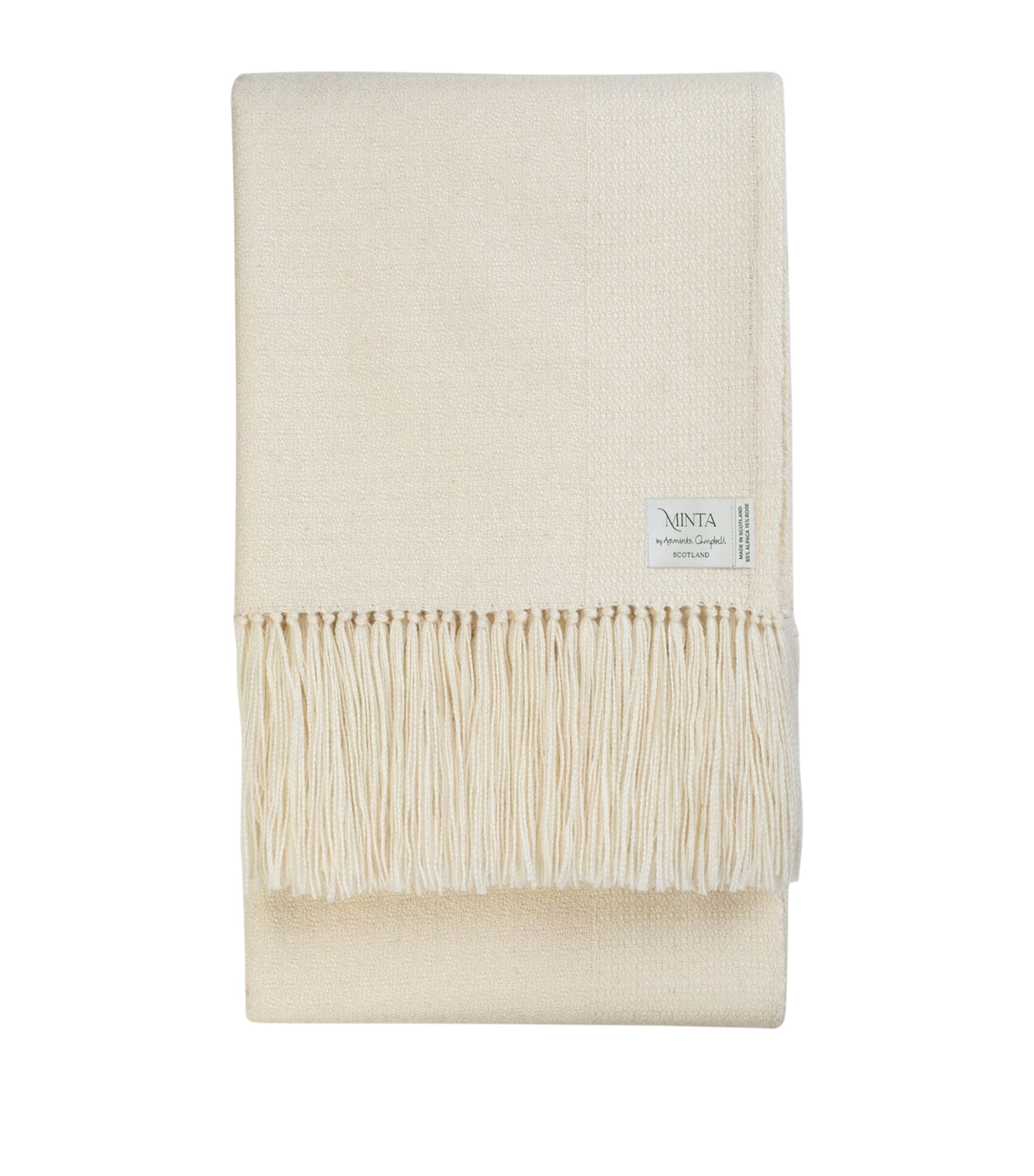 Araminta Campbell Alpaca-Blend Willow Throw (150cm x 230cm)