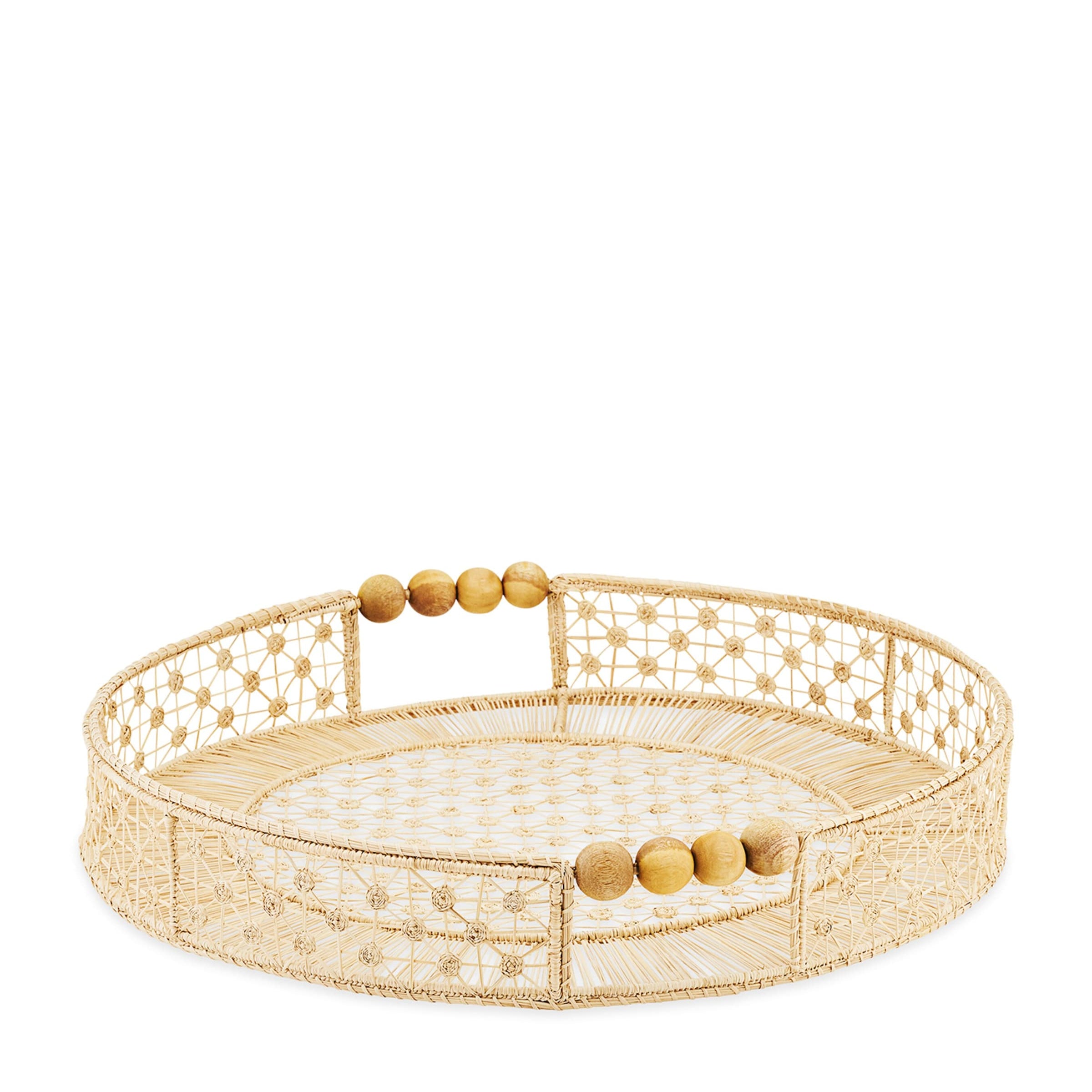 Large Woven Baru Tray