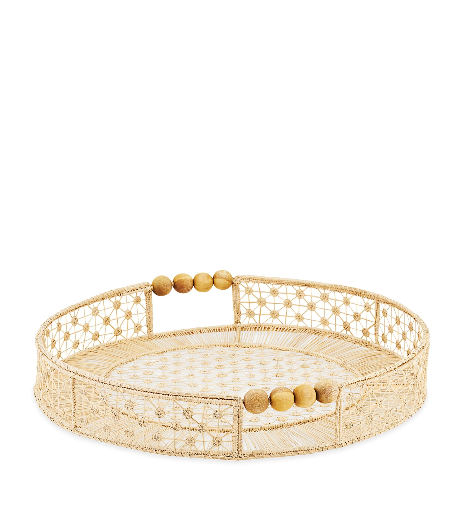 Large Woven Baru Tray