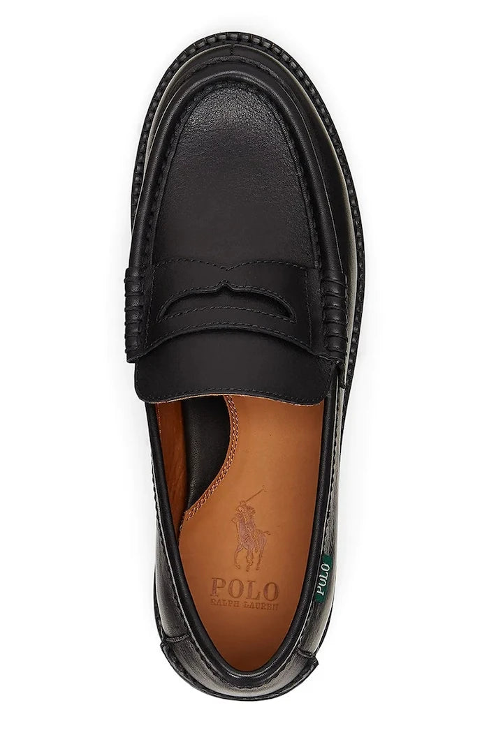 Кожени мокасини Polo Ralph Lauren Jett Penny