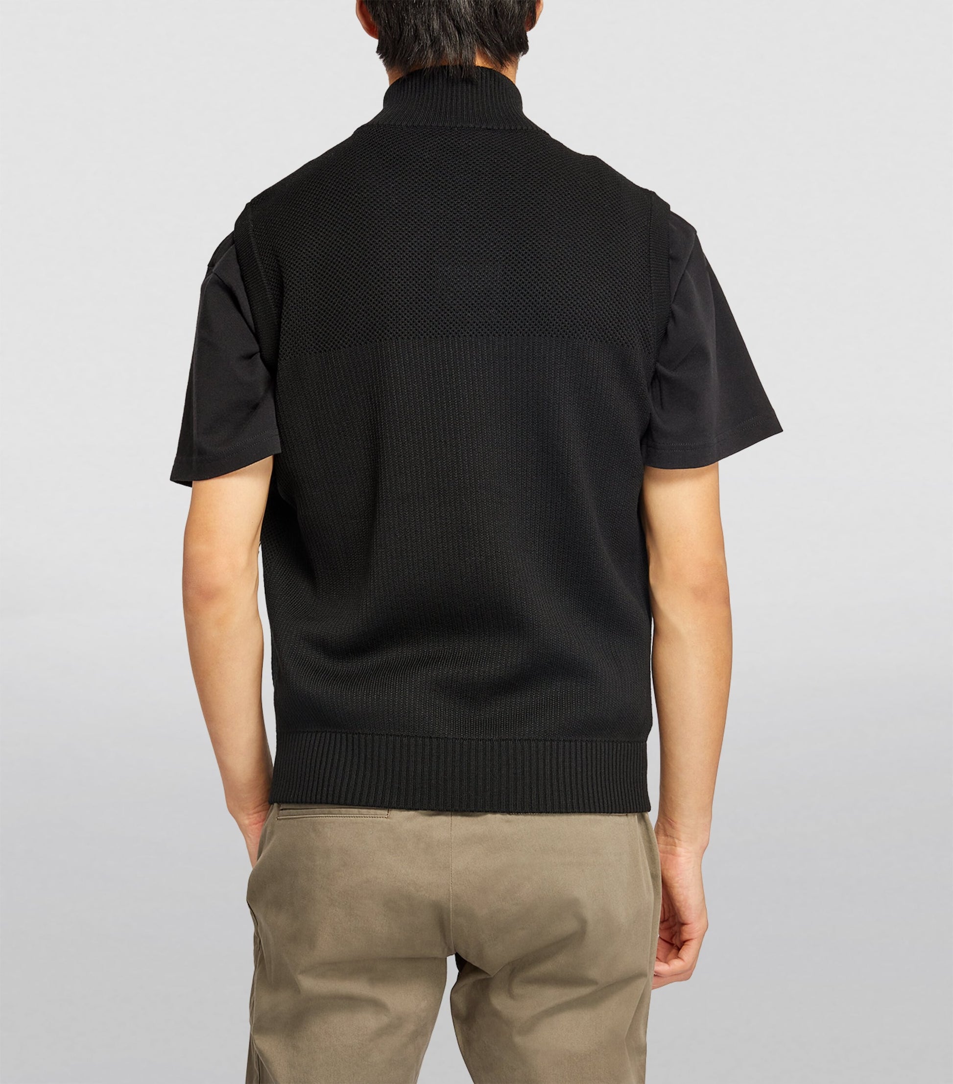 Canada Goose Black Padded Hybridge Gilet