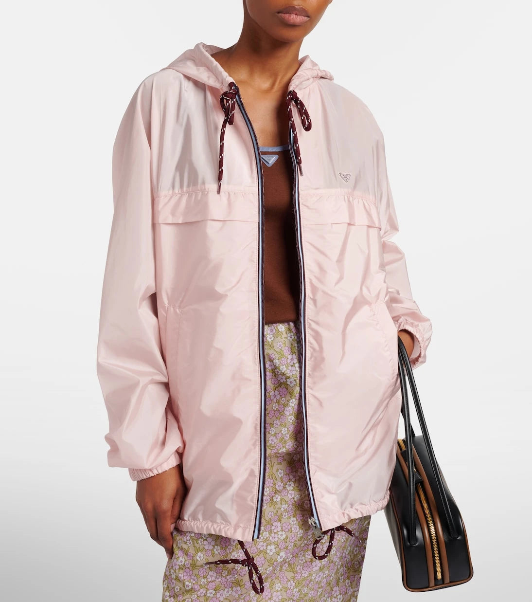 Prada - Re-Nylon hooded jacket