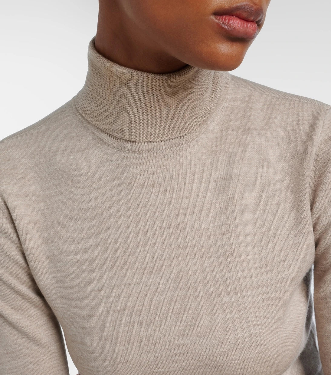 Gabriela Hearst - Wool, cashmere, and silk turtleneck top