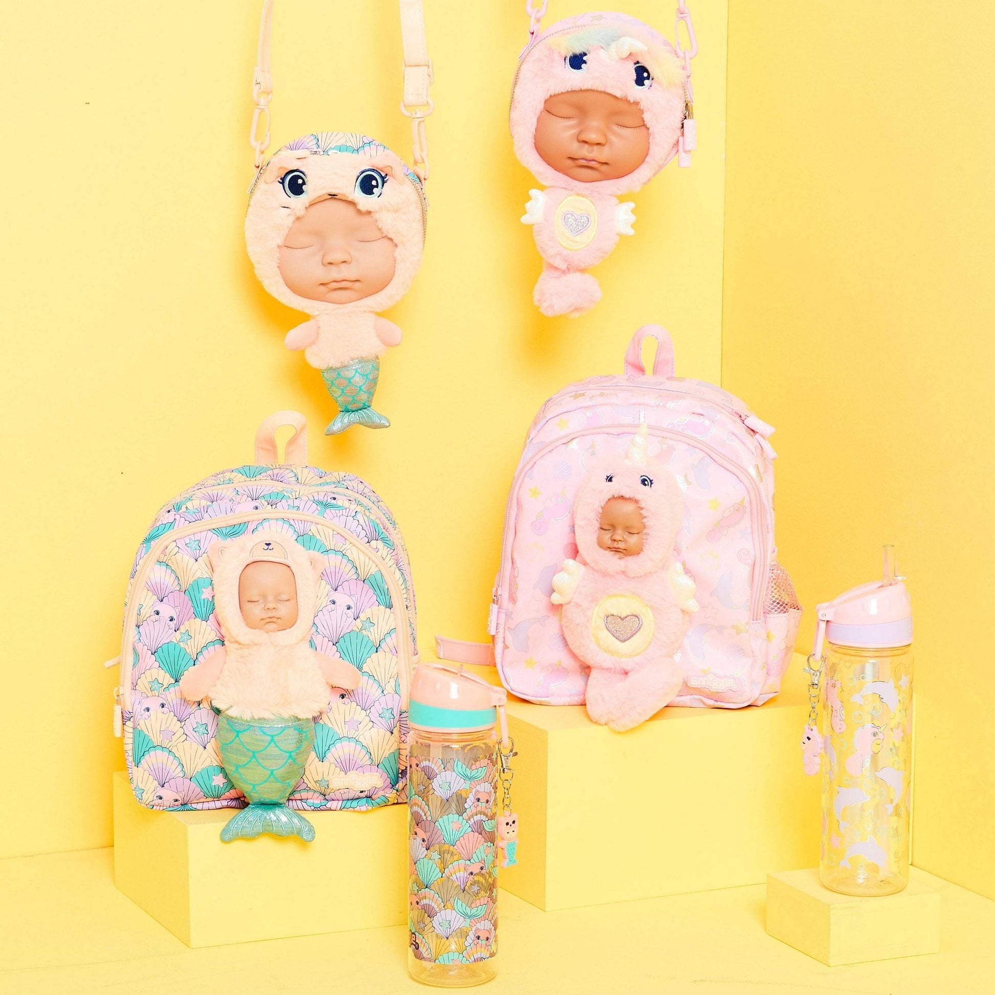 Smiggle - Splash Sleepy Sprouts Kokulu Omuz Çantası