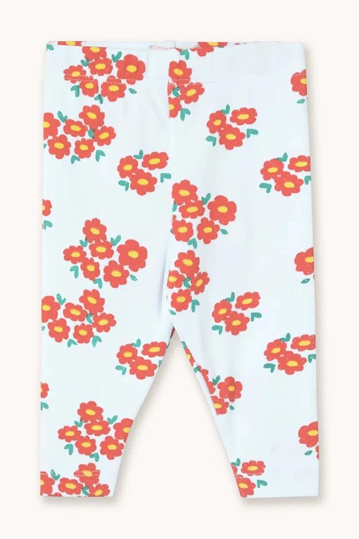 Бебешки клин Tinycottons BLOSSOMS RIB BABY PANT