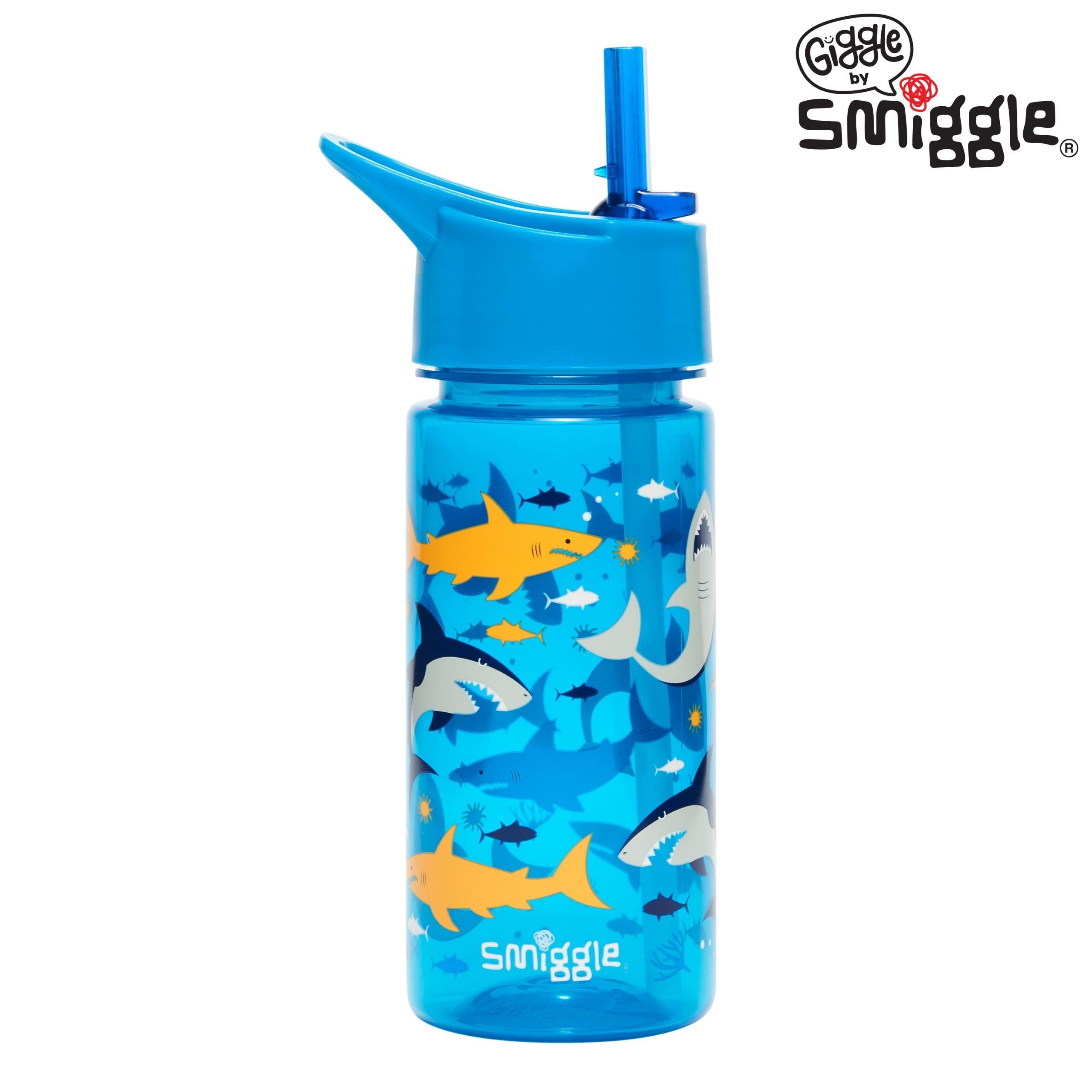 Smiggle - Giggle Pipetli 450 ml BPA İçermeyen Su Şişesi