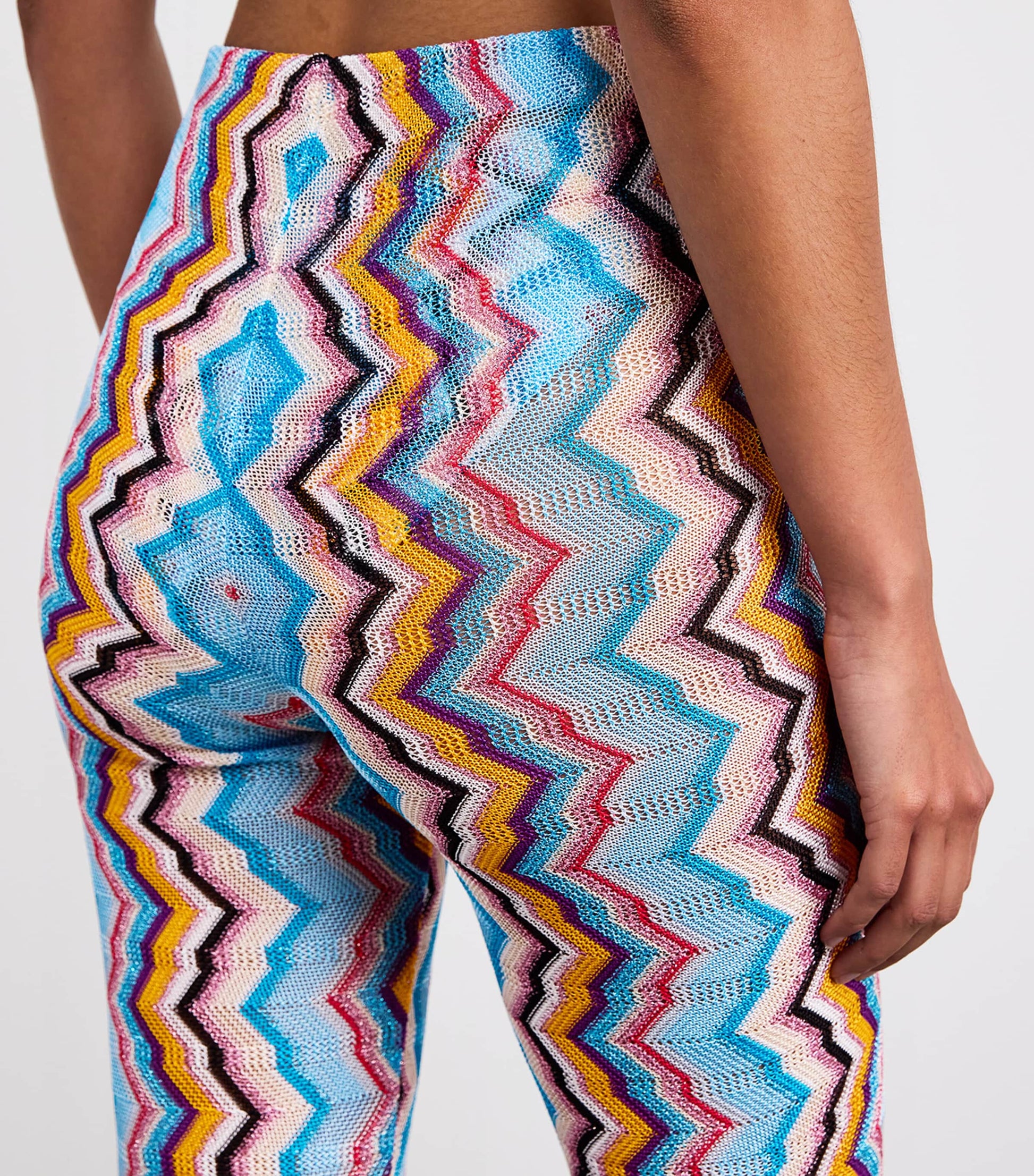 Missoni Multi Classic Zigzag Wide-Leg Trousers