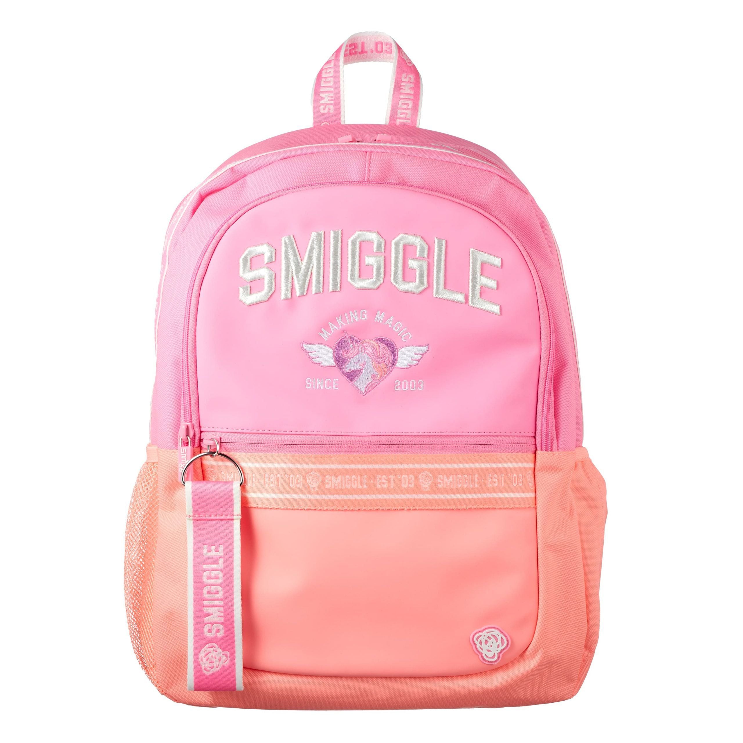 Smiggle - Pembe Klasik Sırt Çantası