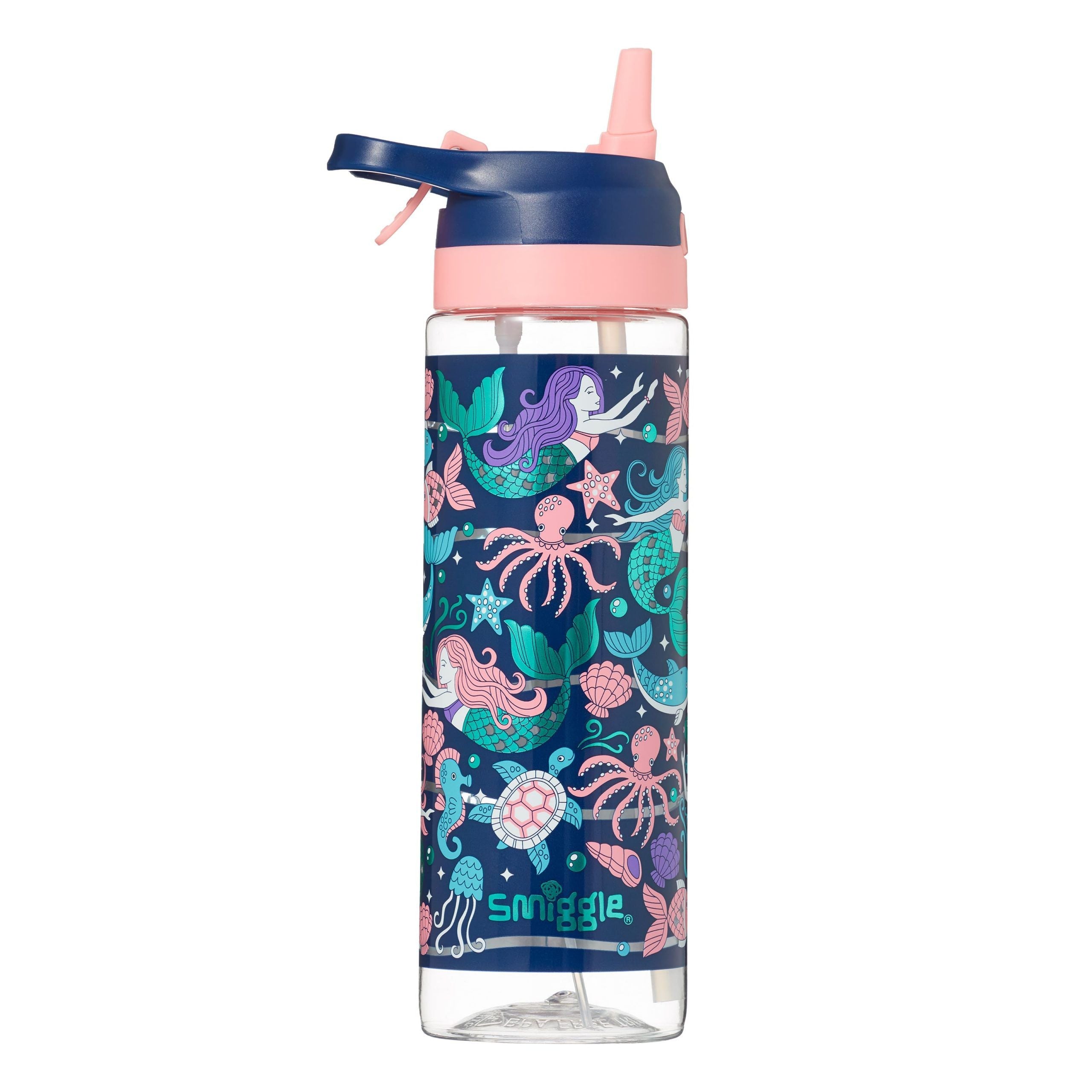 Smiggle - Beam Su Püskürtmeli Pipet 700 ml BPA İçermeyen Su Şişesi