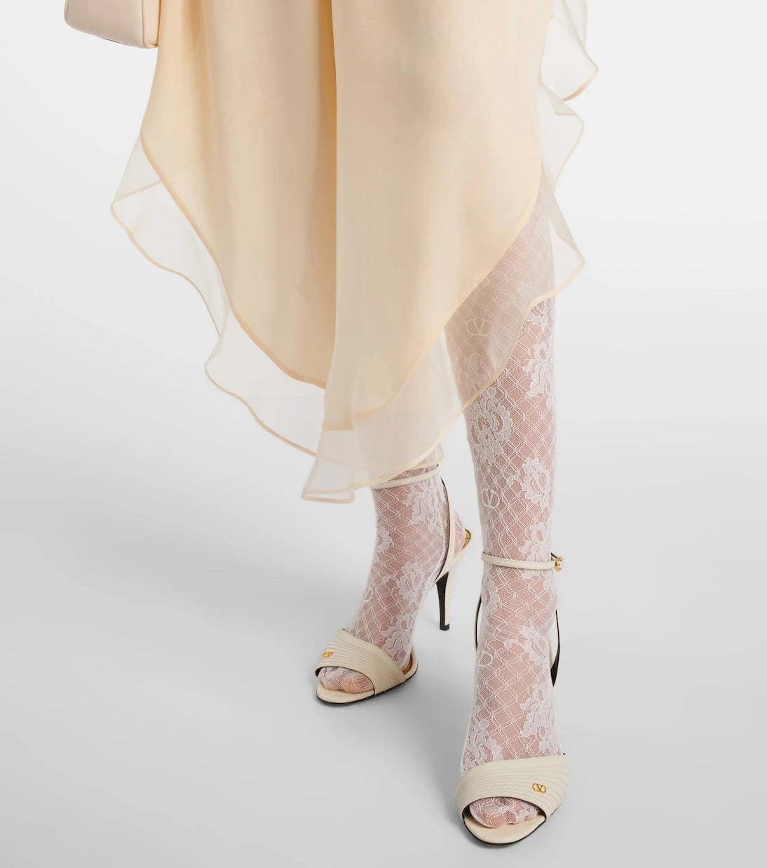 Valentino - Lace tights