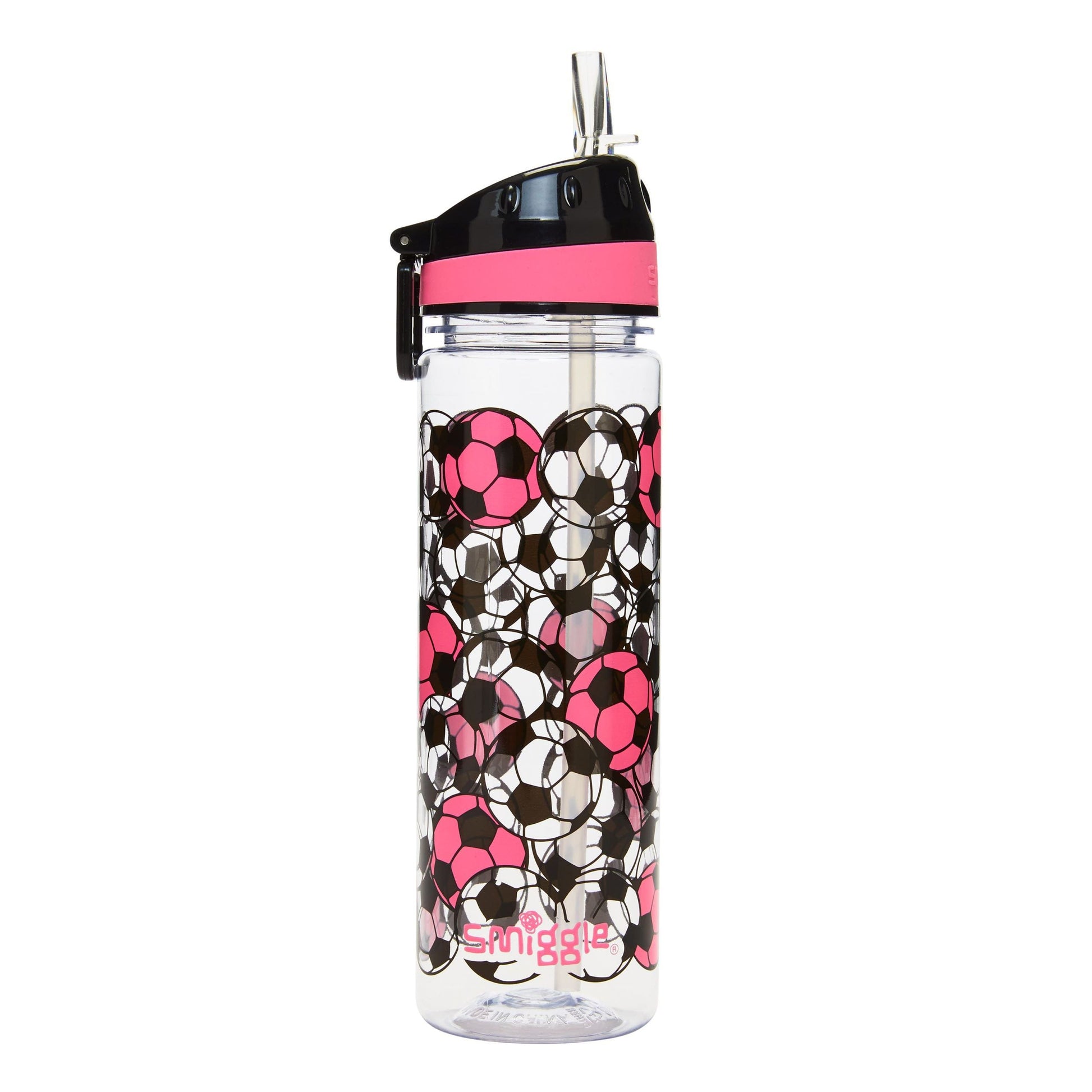 Smiggle - Striker Pipetli 650 ml BPA İçermeyen Su Şişesi