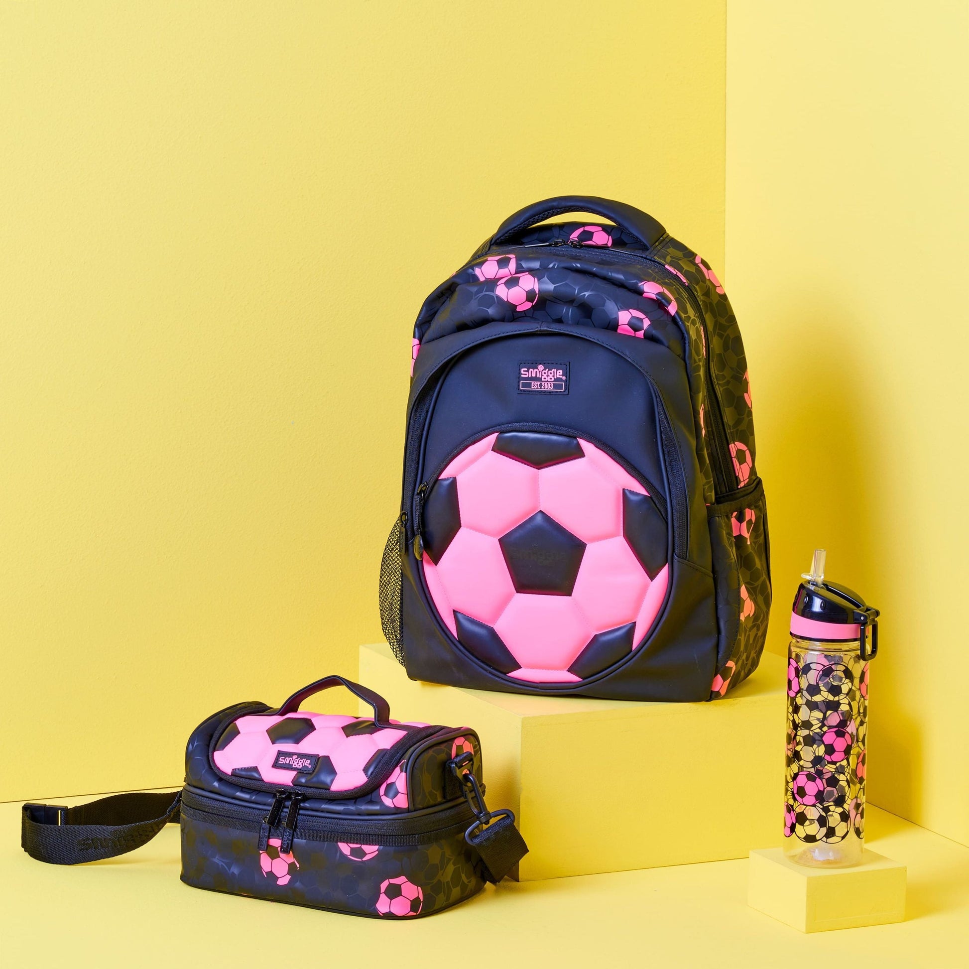 Smiggle - Striker Pipetli 650 ml BPA İçermeyen Su Şişesi