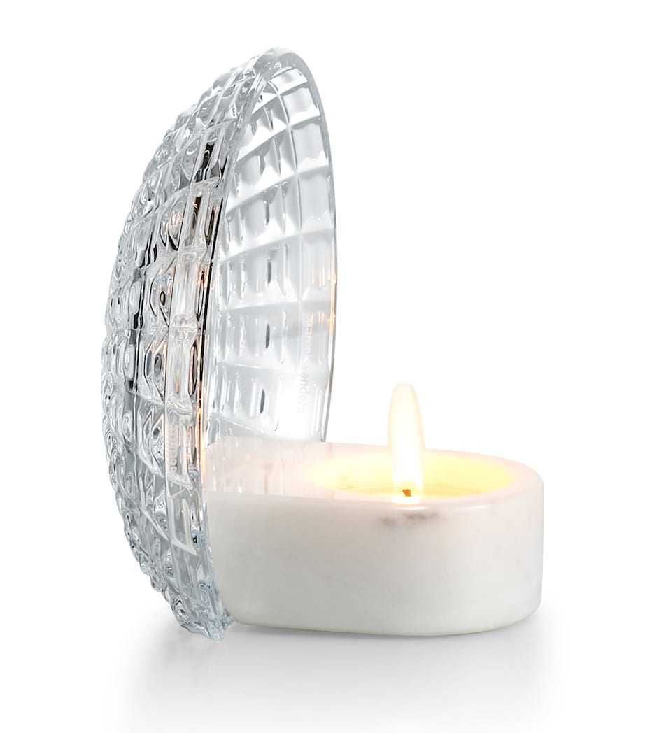 Crystal New Antique Aura Candle Holder (12cm)
