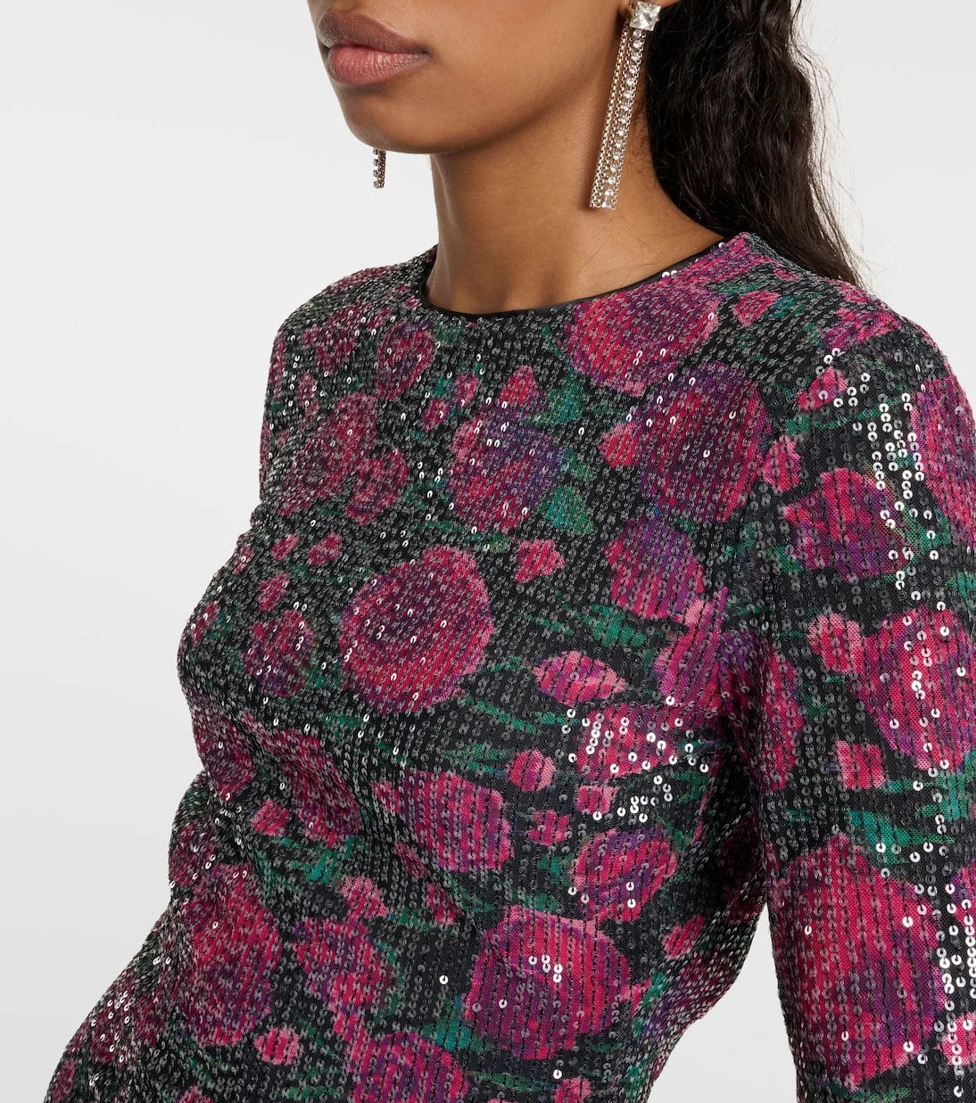 Rotate - Floral sequined minidress