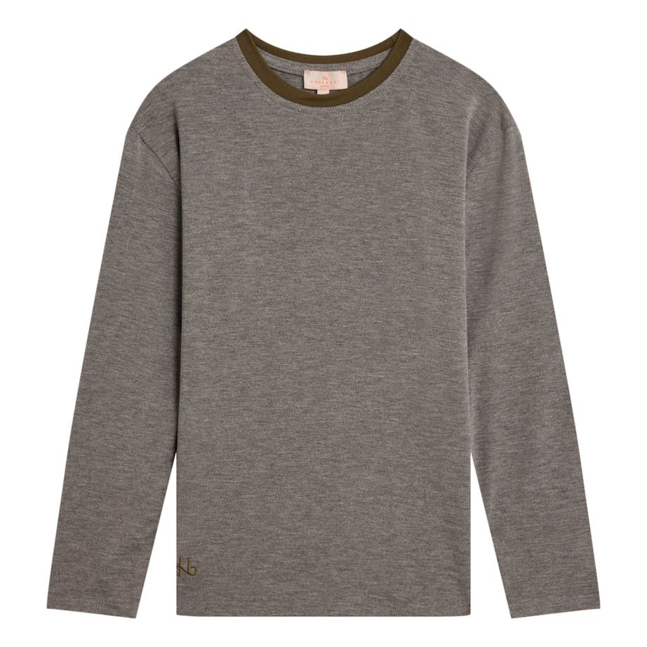 Homebody Kids Contrast-Trim Long-Sleeve T-Shirt (4-16 Years)