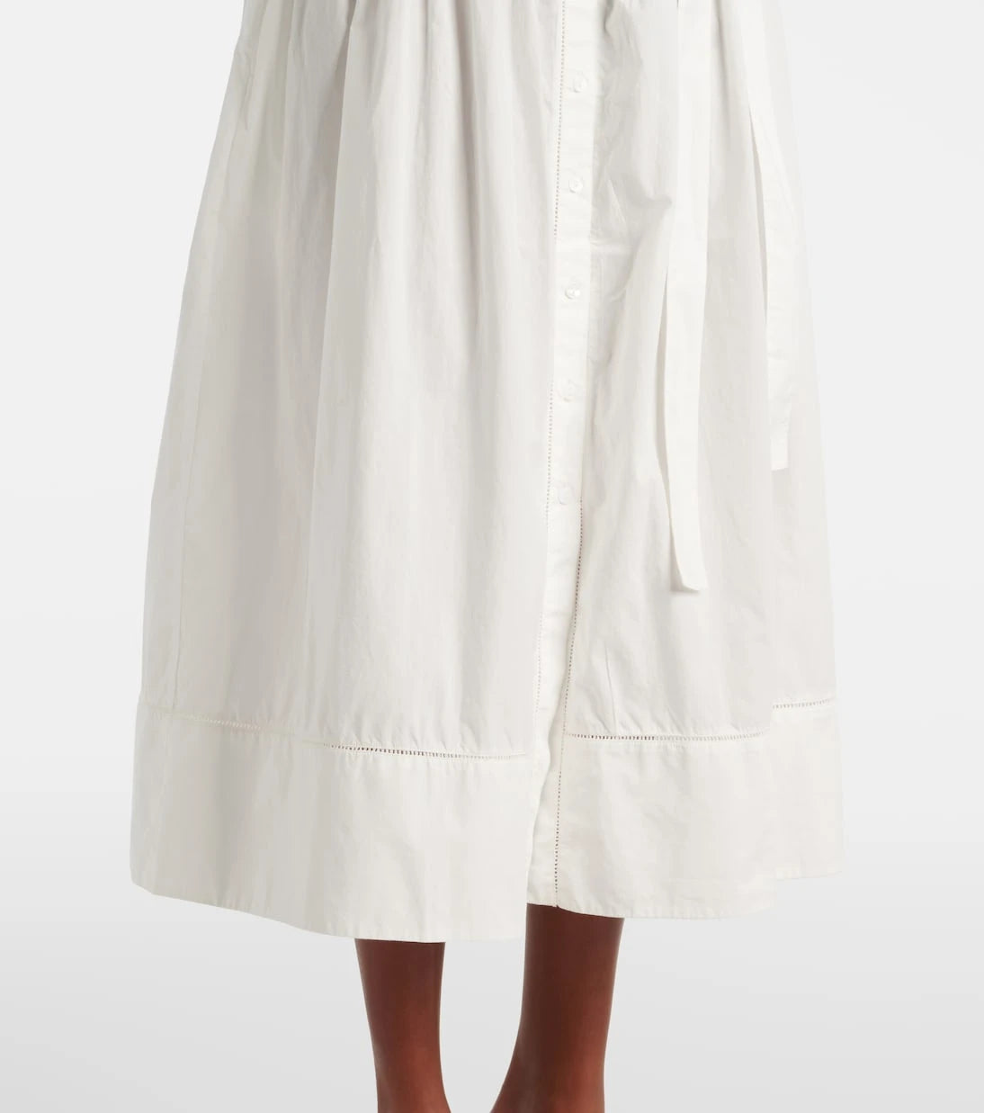 Ulla Johnson - Belted cotton shirt midi dress