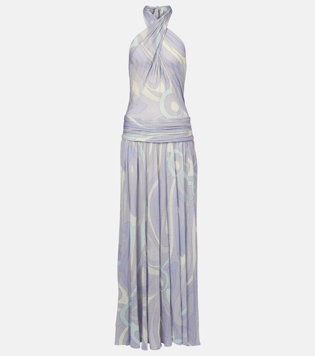 Pucci - فستان إيريدي من مزيج الصوف