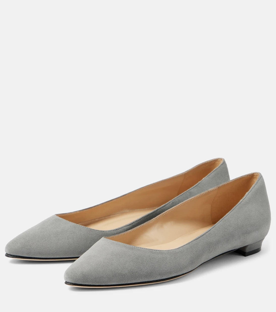 Manolo Blahnik - Lanza BB suede ballet flats