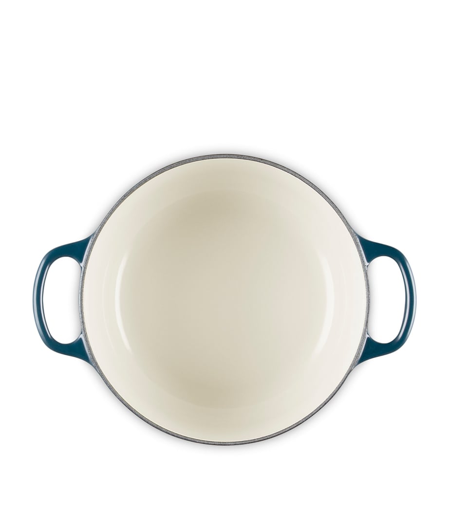 Enamelled Cast Iron Round Casserole Dish (20cm)