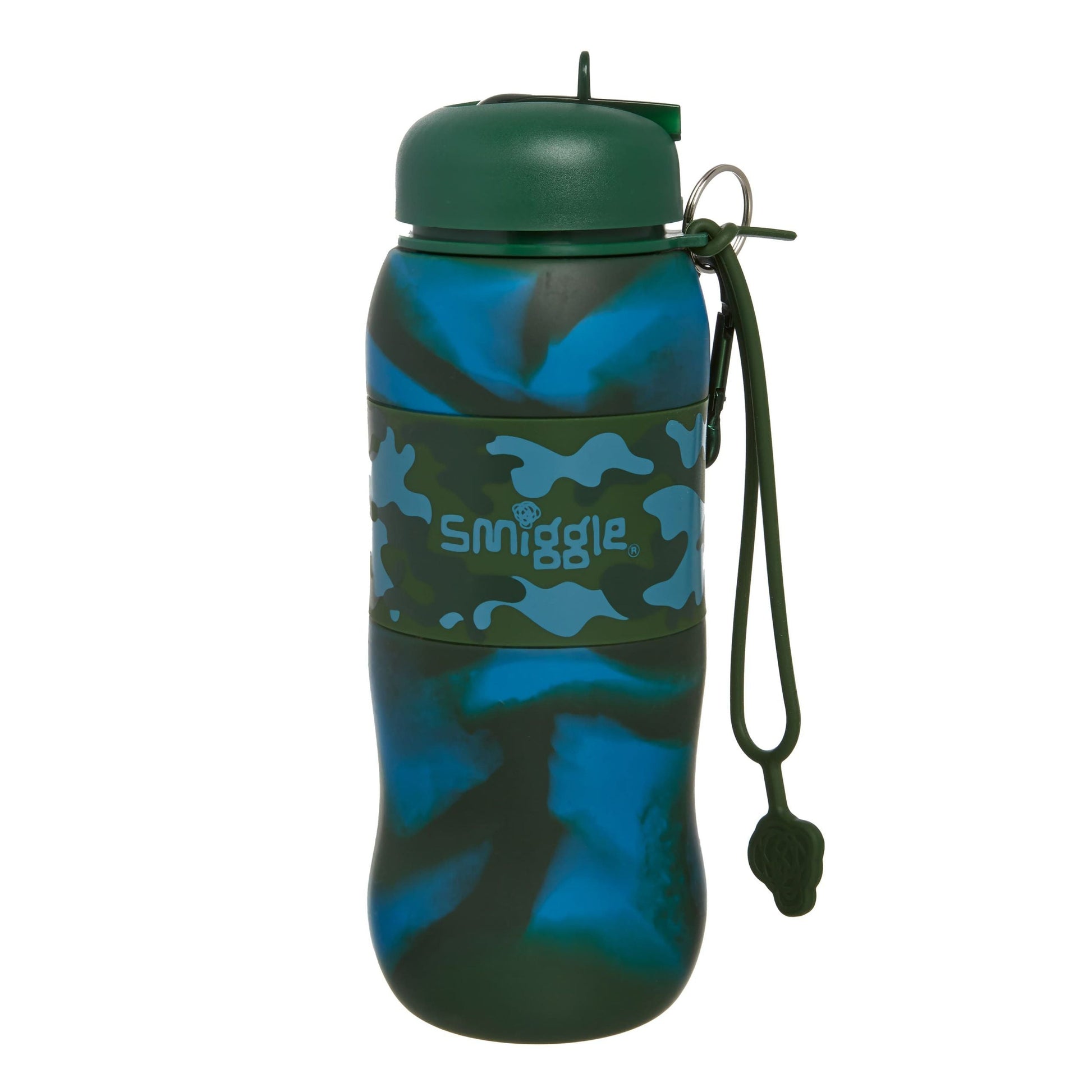 Smiggle - Hide Roll Silikon Katlanabilir Pipet 600 ml BPA İçermeyen Su Şişesi