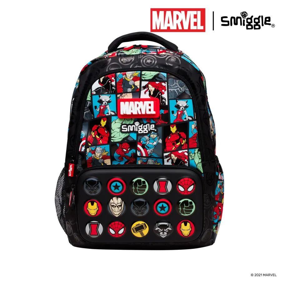 Smiggle - Marvel 3 Parçalı Okul Çantası Seti