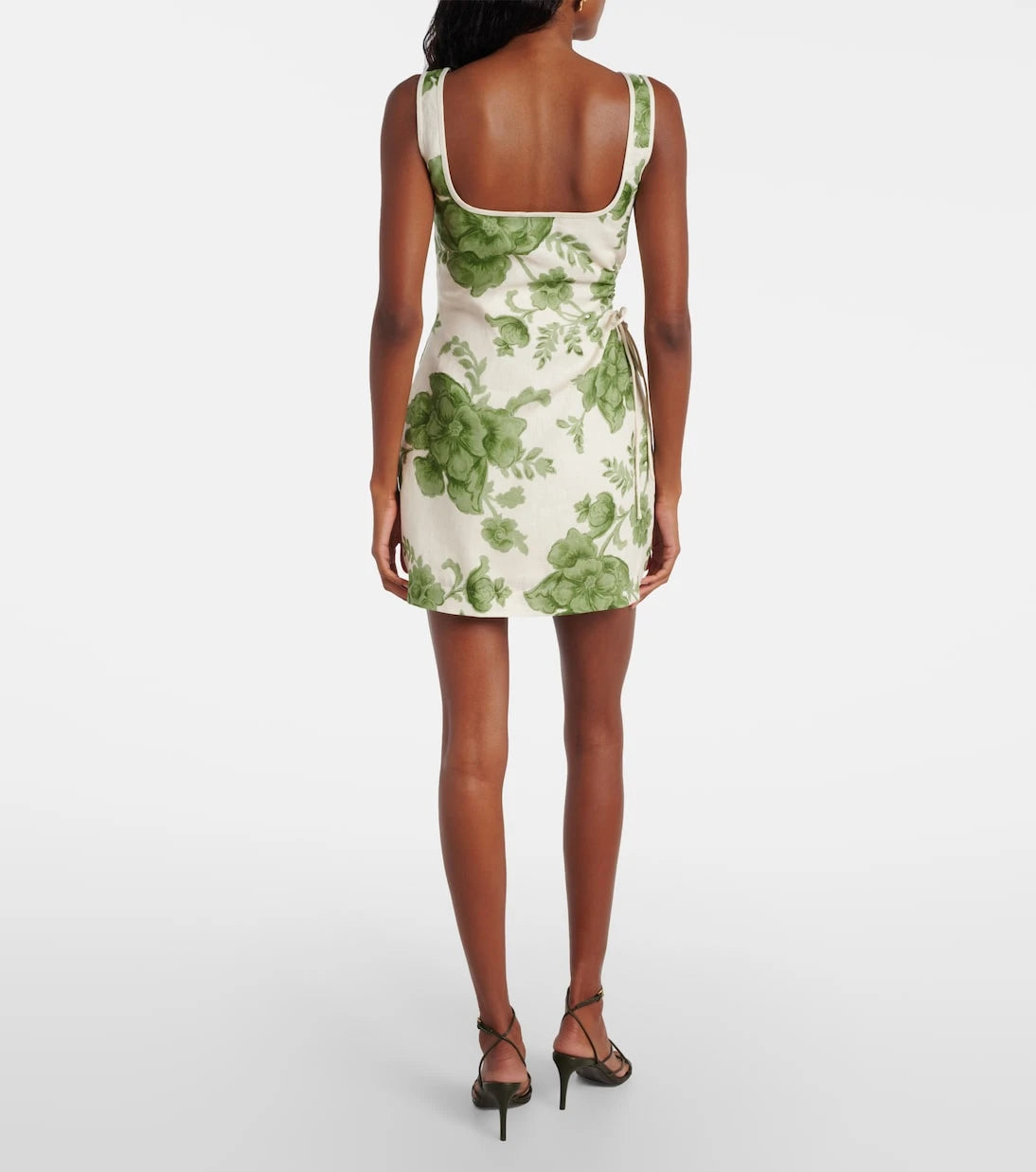 SIR - Gardella cutout floral linen minidress
