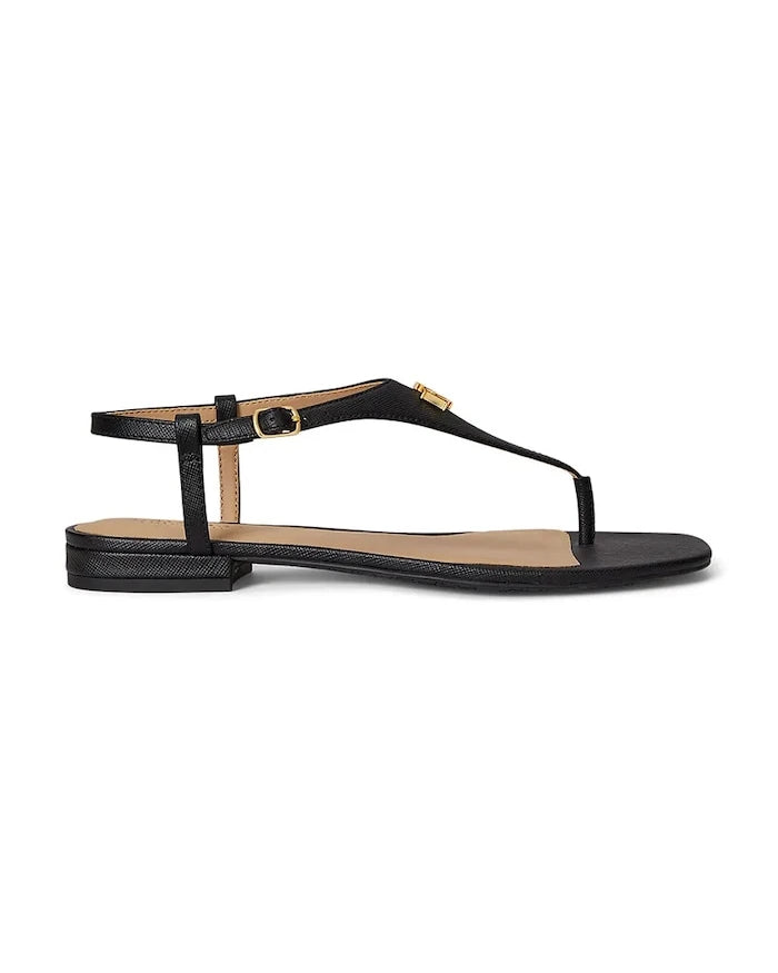 Lauren Ralph Lauren Everley 2 Deri Sandaletler