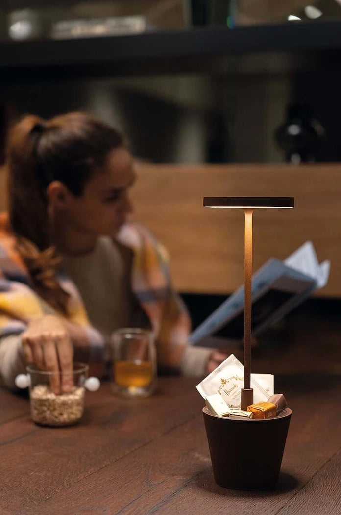 Kablosuz LED Masa Lambası Zafferano Paldina Reverso