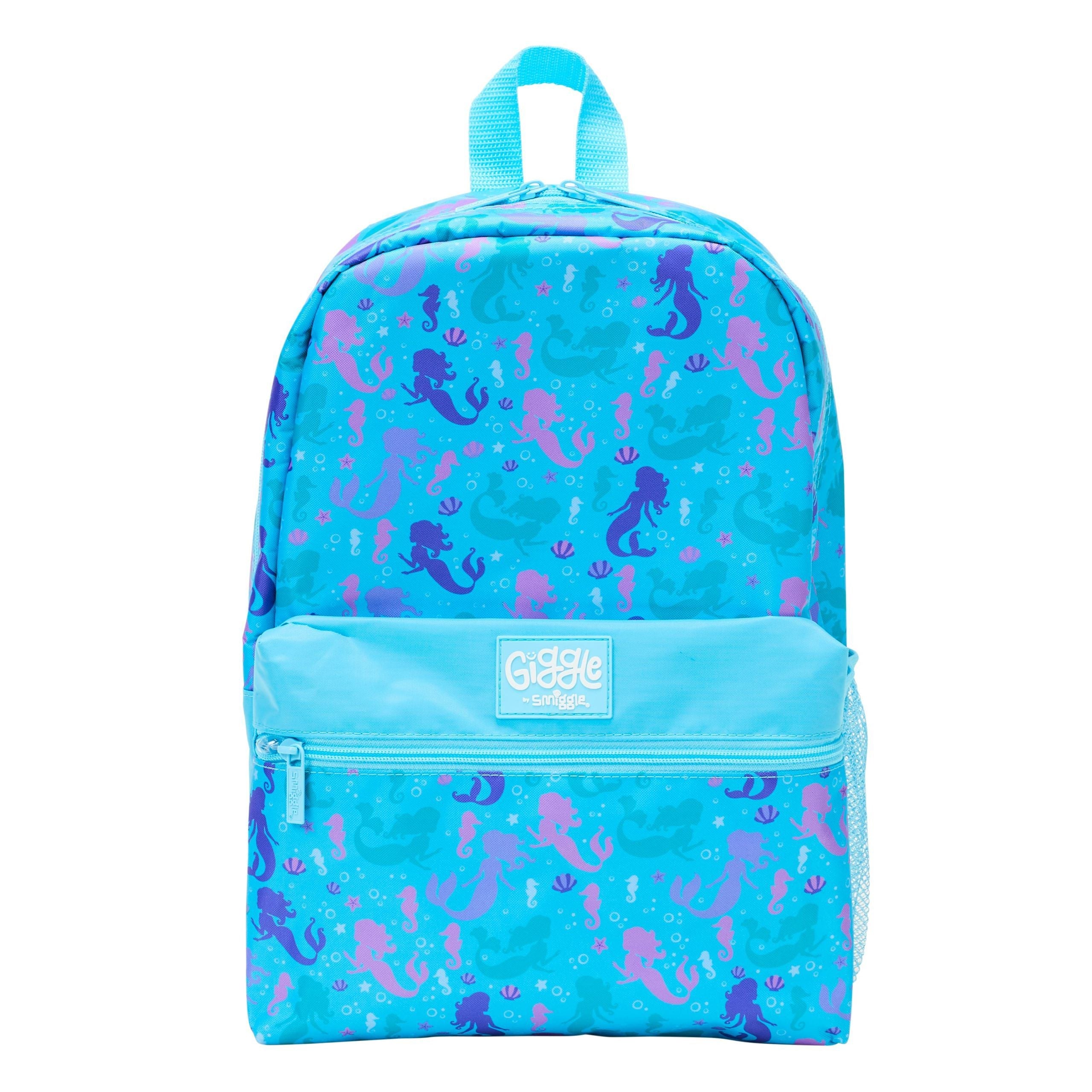 Smiggle - Giggle Serisi Mavi Denizkızı Sırt Çantası