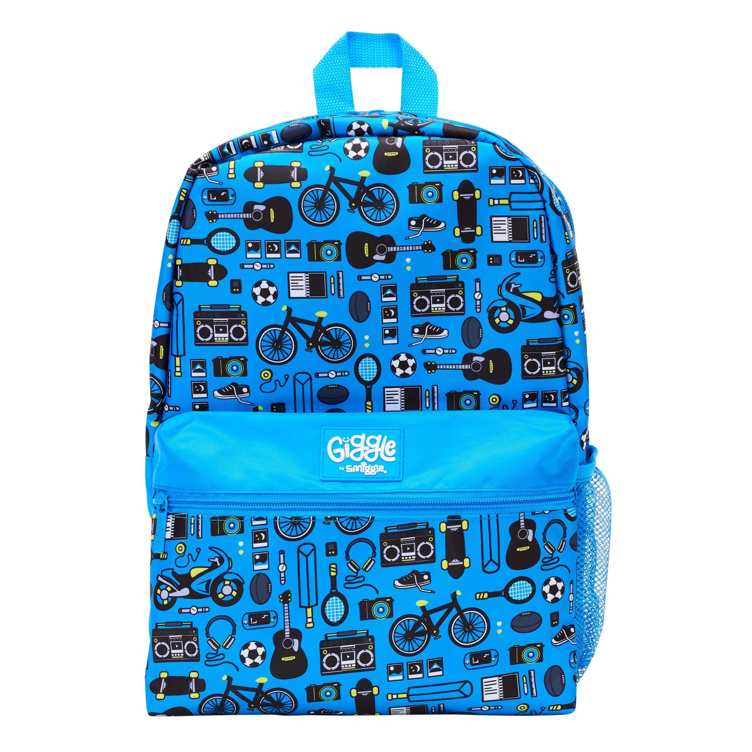 Smiggle - Giggle Serisi Mavi Sırt Çantası