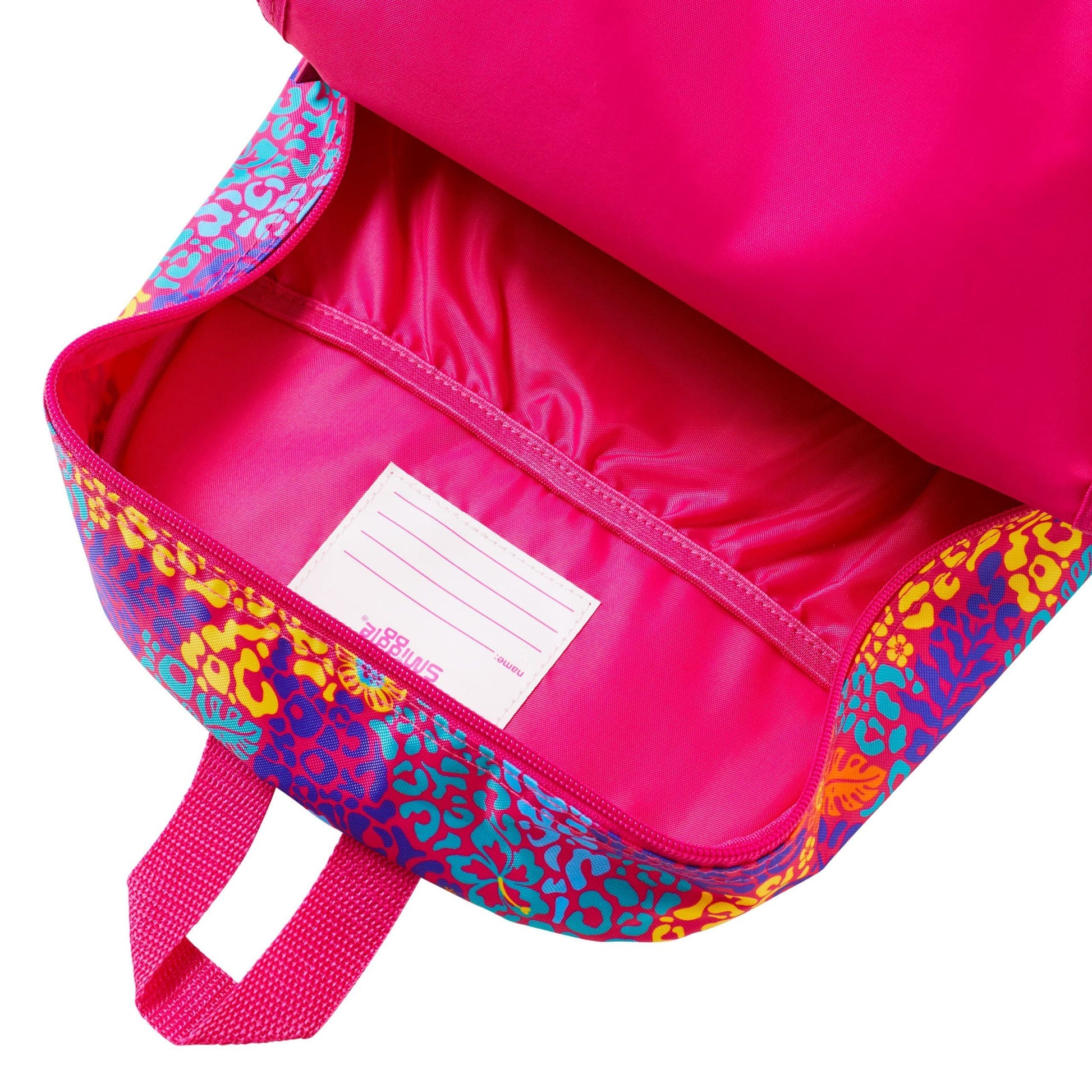 Smiggle - Giggle Serisi Pembe Turuncu Sırt Çantası