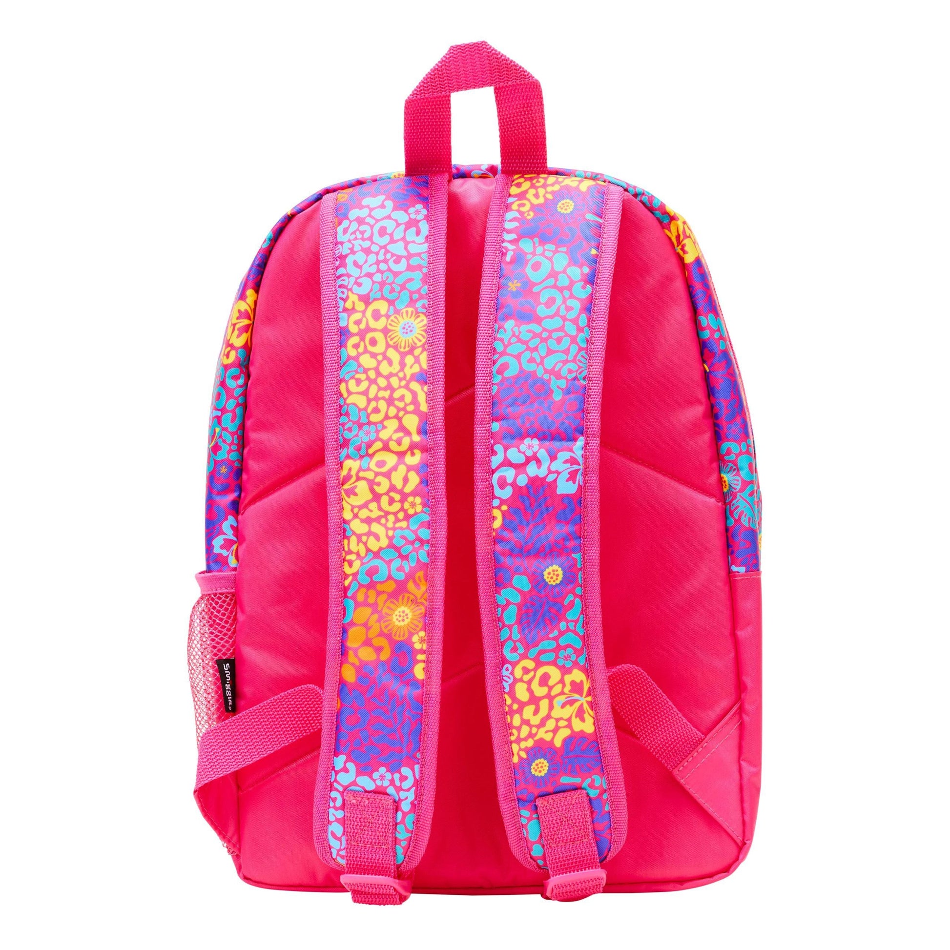 Smiggle - Giggle Serisi Pembe Turuncu Sırt Çantası