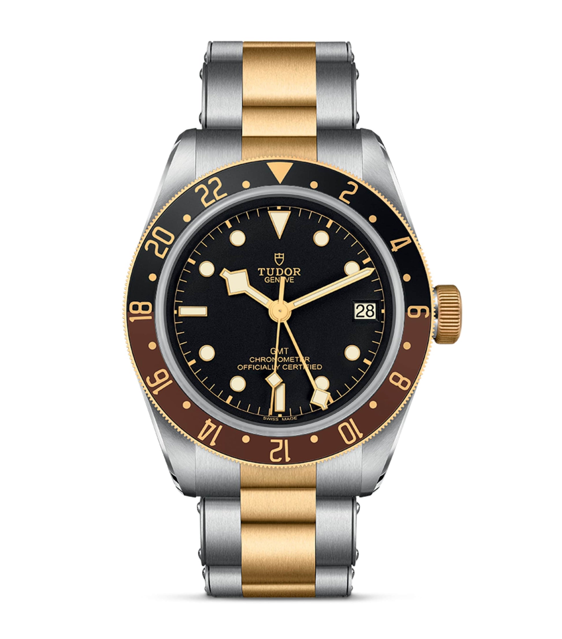 Black Bay GMT Stainless Steel and Yellow Gold Watch 41mm