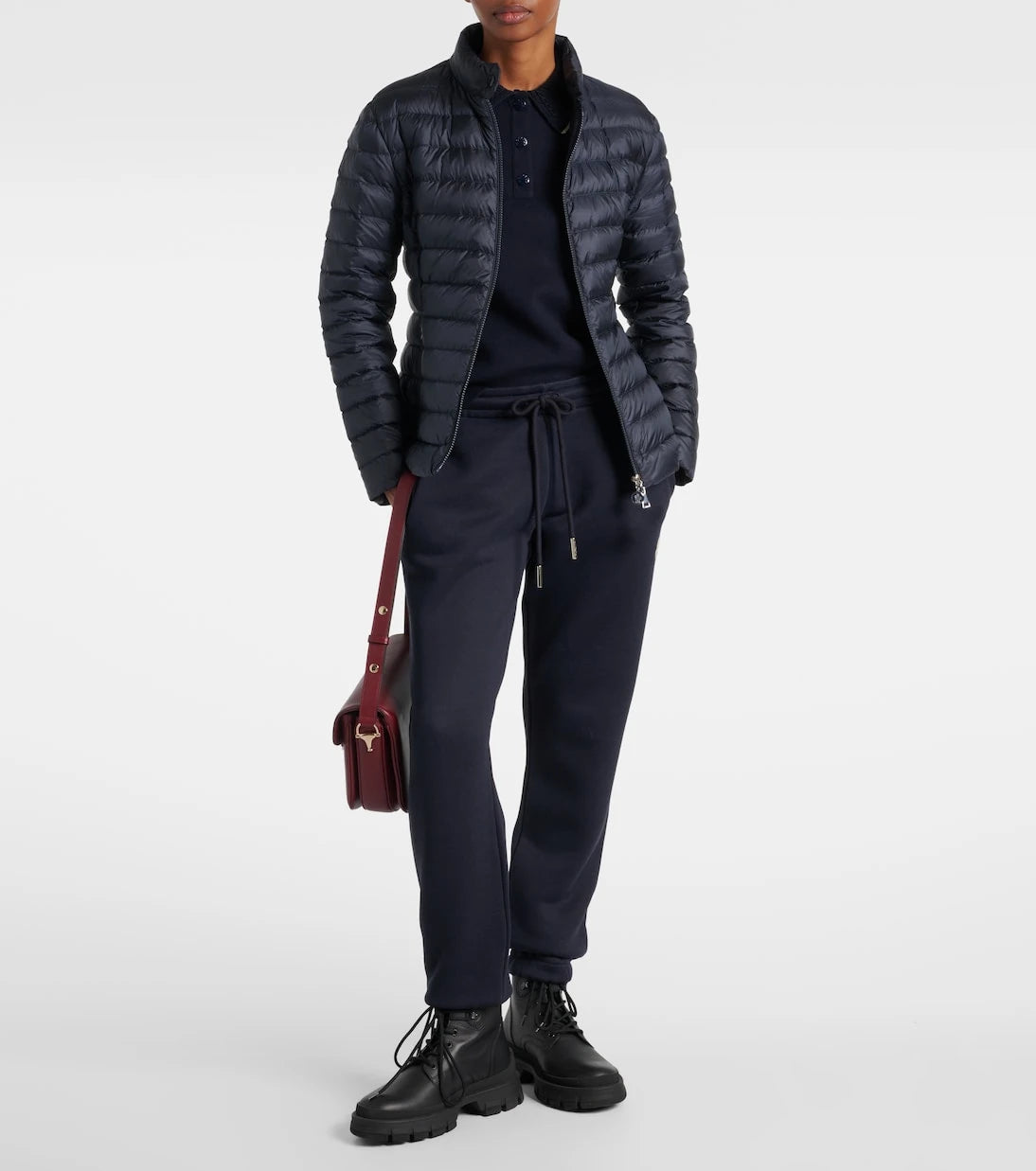 Moncler - Igelle logo down jacket