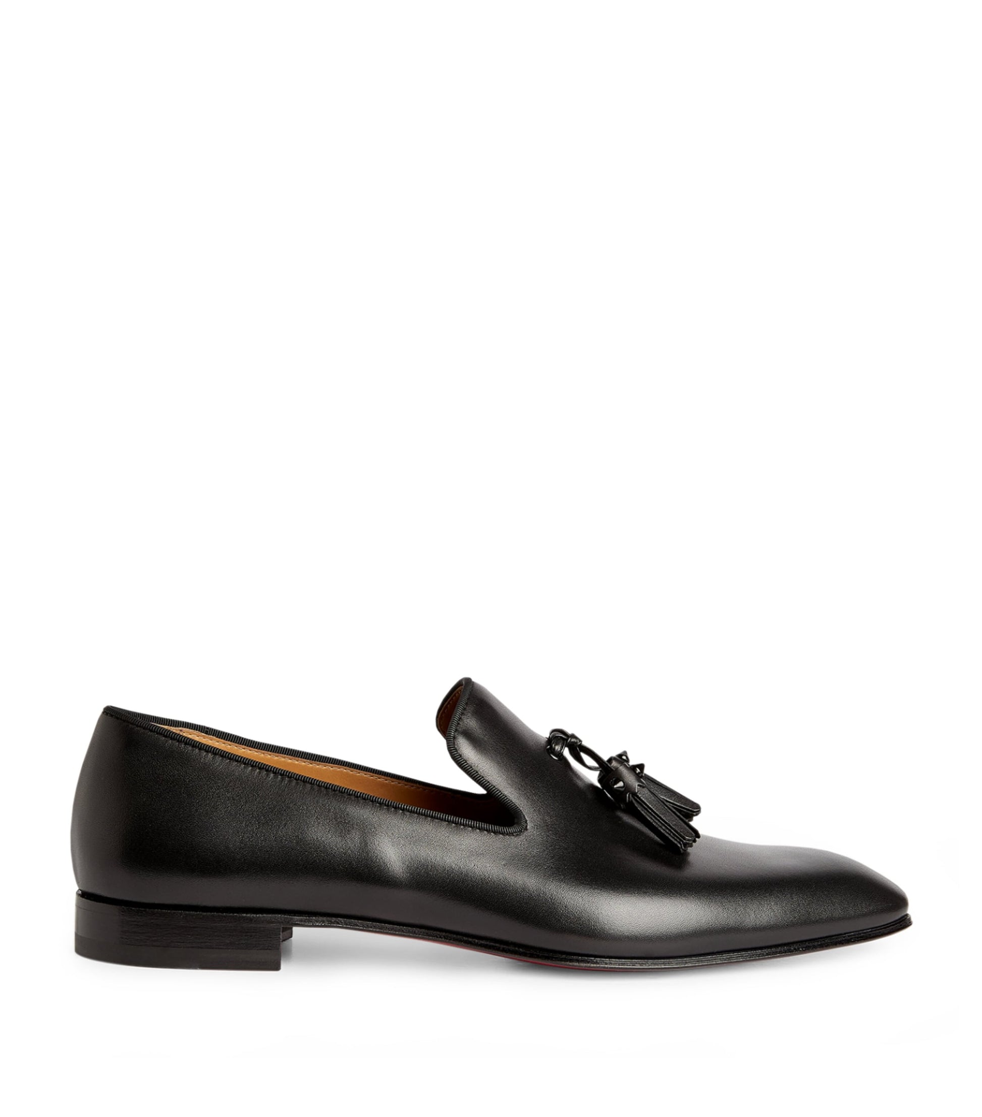 Dandelion Tassel Leather Loafers