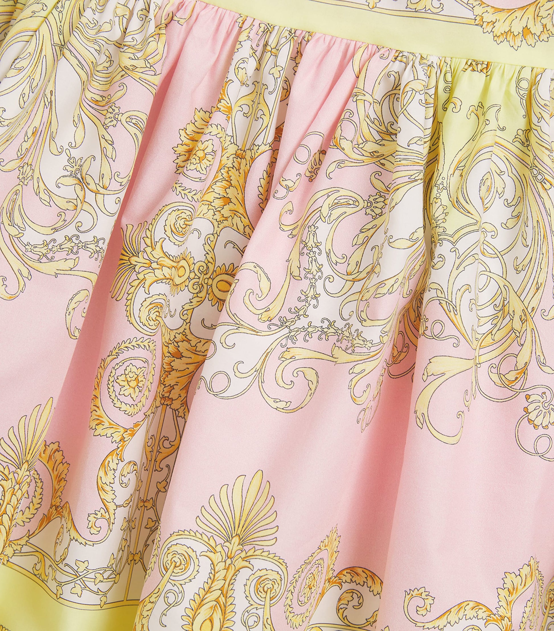 Versace Kids Cotton Barocco Skirt (6-14 Years)