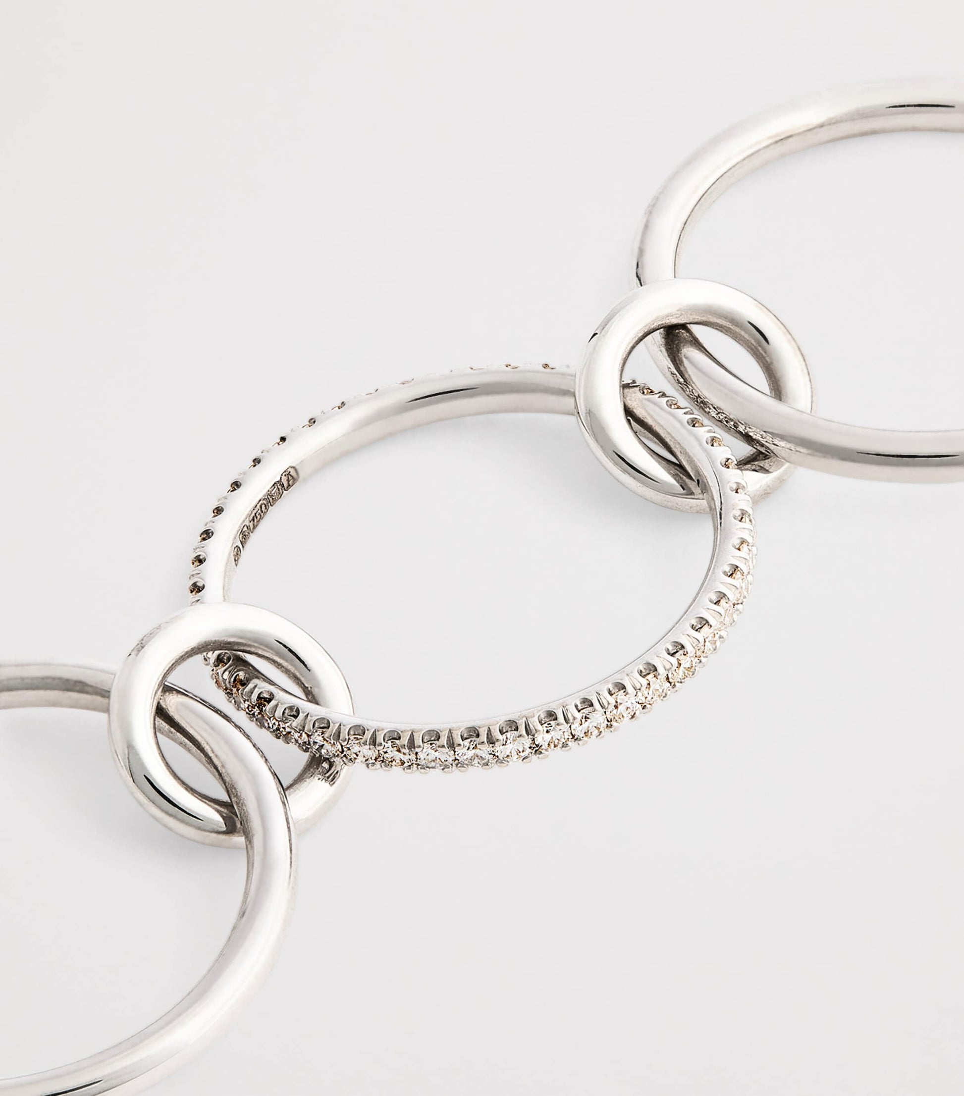 White Gold and Diamond Sonny Ring