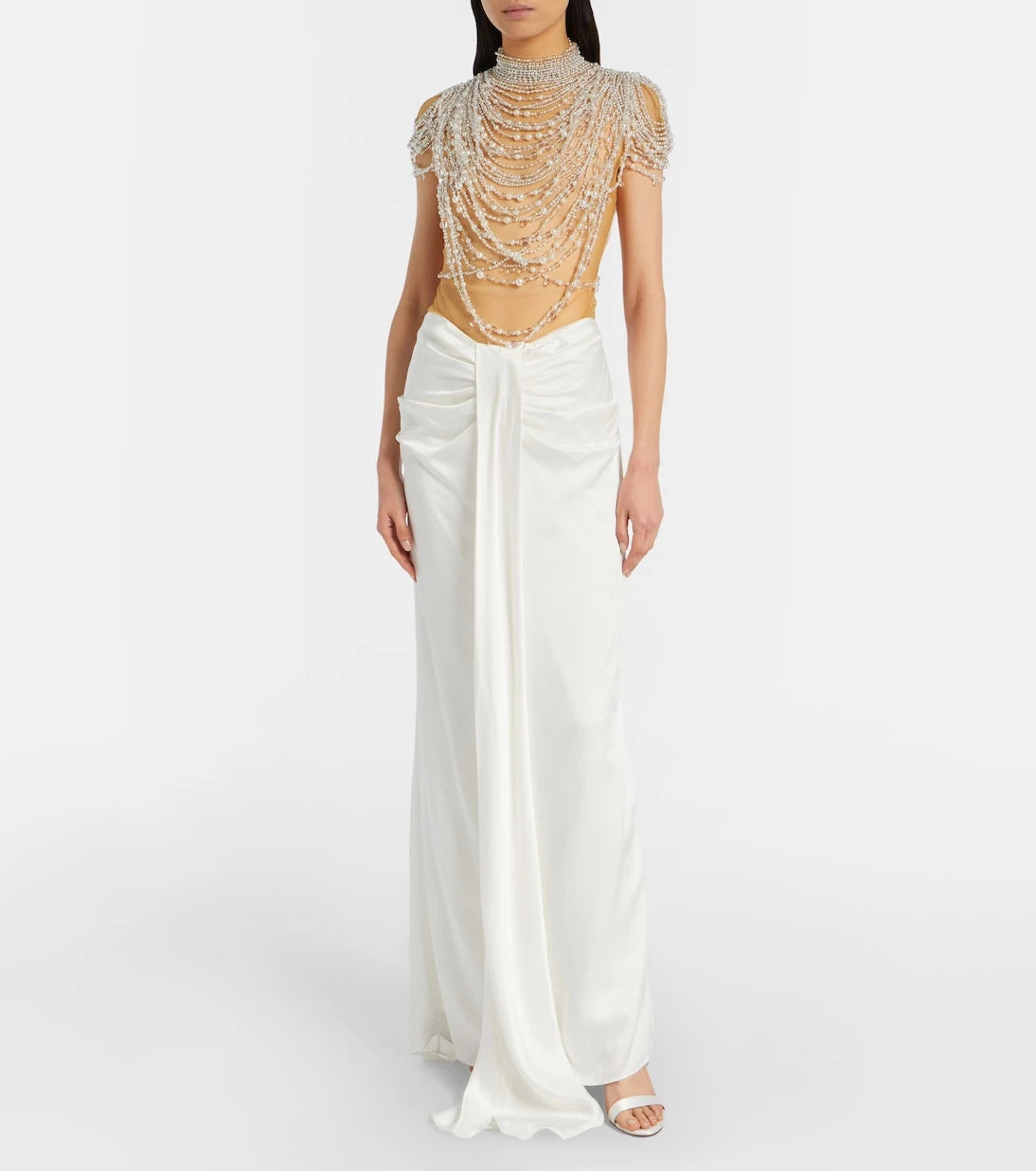 Clio Peppiatt - Zsa Zsa embellished gown