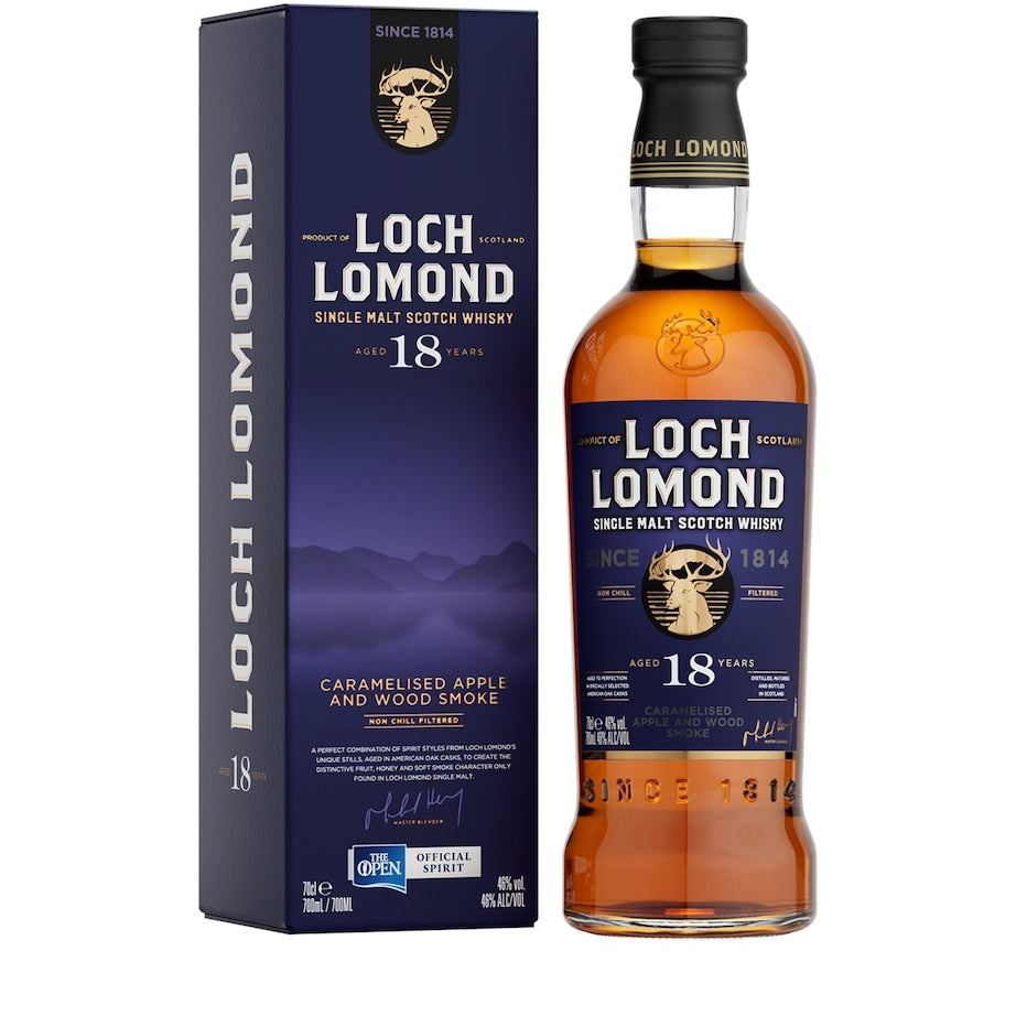 Loch Lomond 18-Year-Old Single Malt Scotch Whisky (70cl)