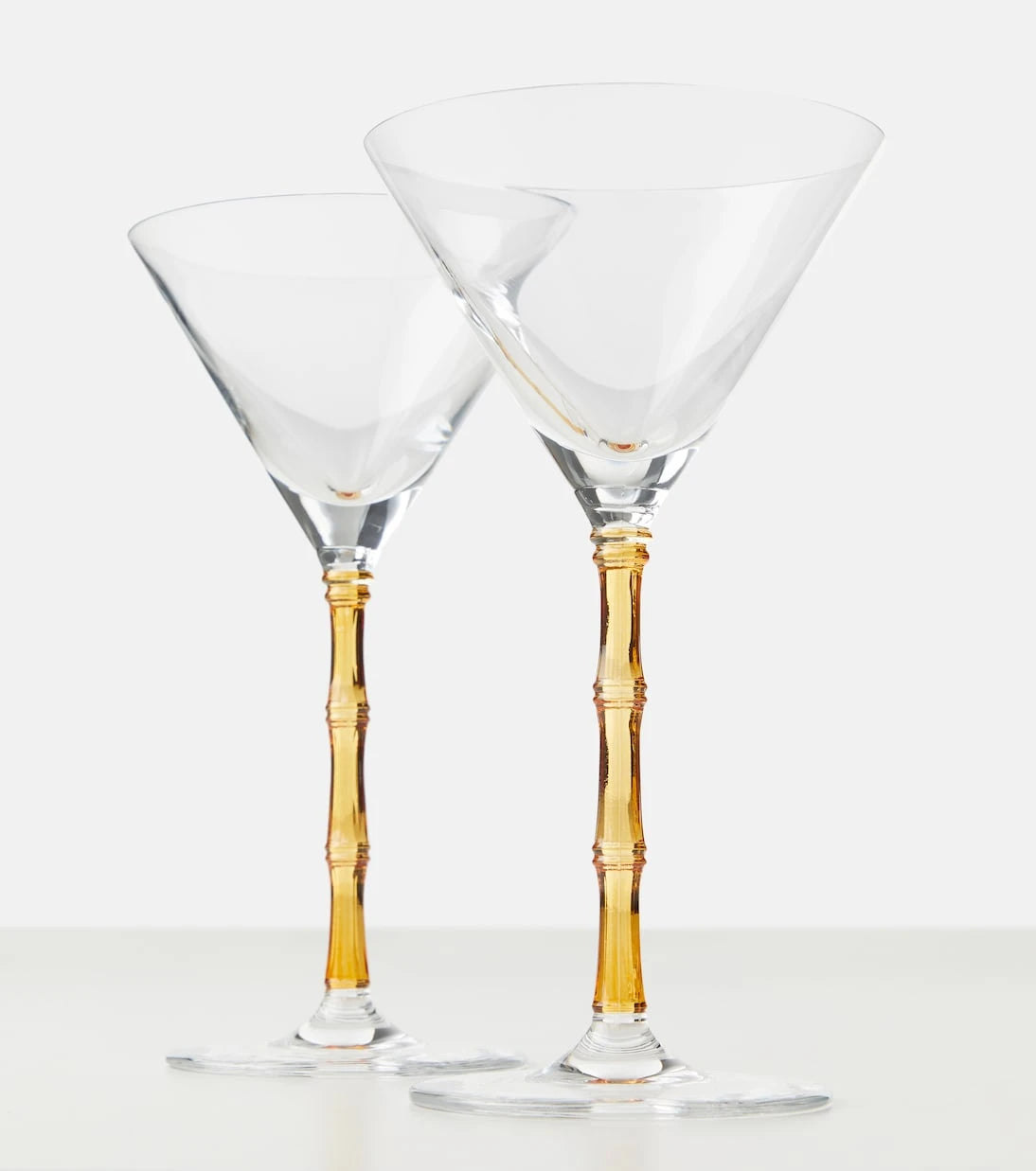 La DoubleJ - Bamboo set of 2 martini glasses
