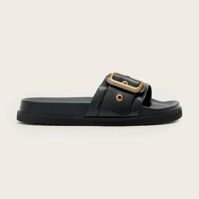 Кожени чехли AllSaints Ellie Western Sandals