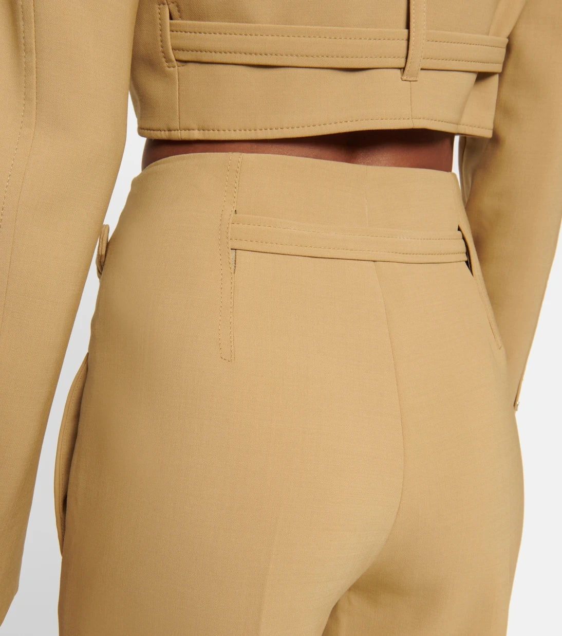 Dion Lee - Interlock high-rise wide-leg pants