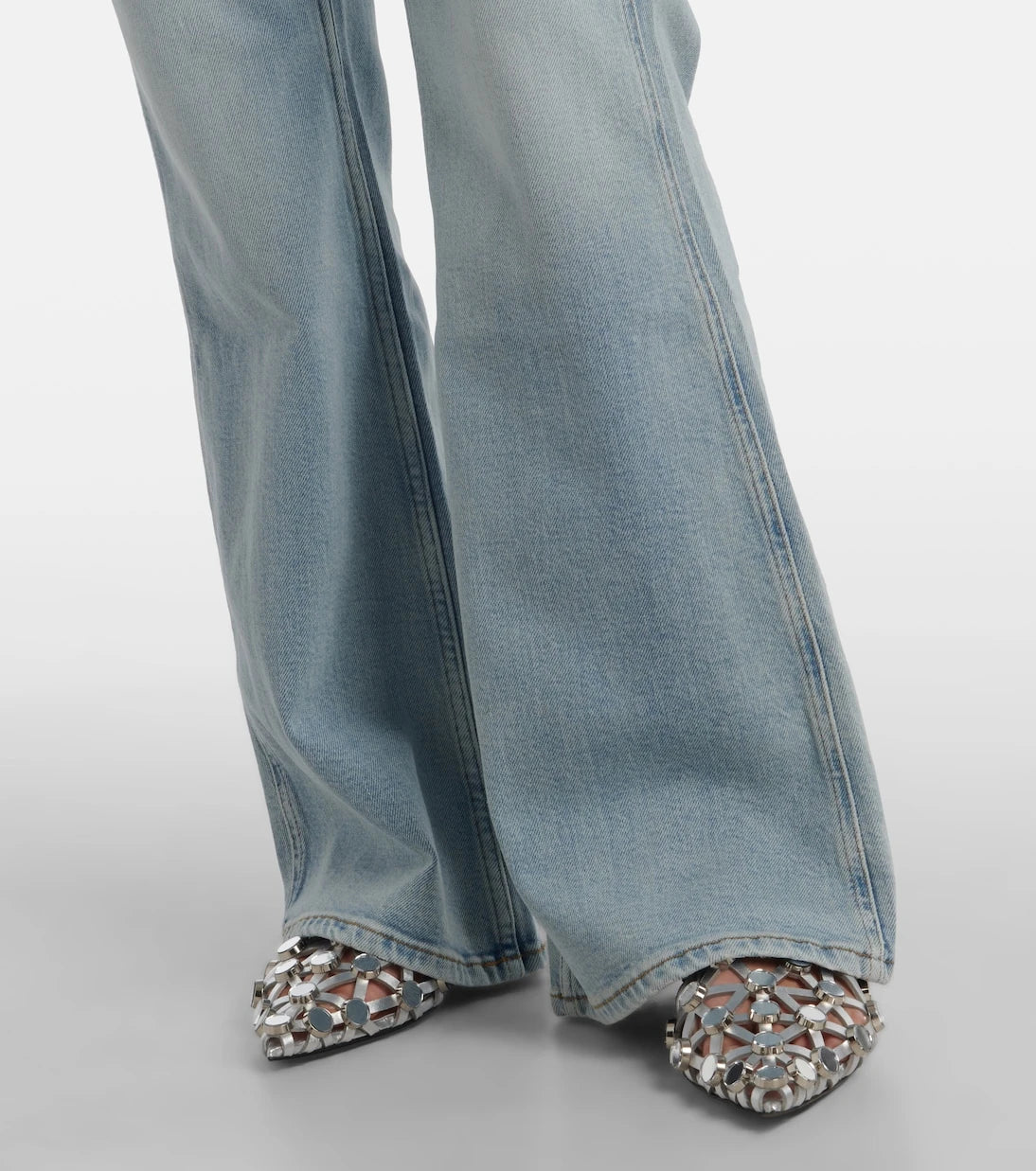 Re/Done - The Riding Jean high-rise flared jeans