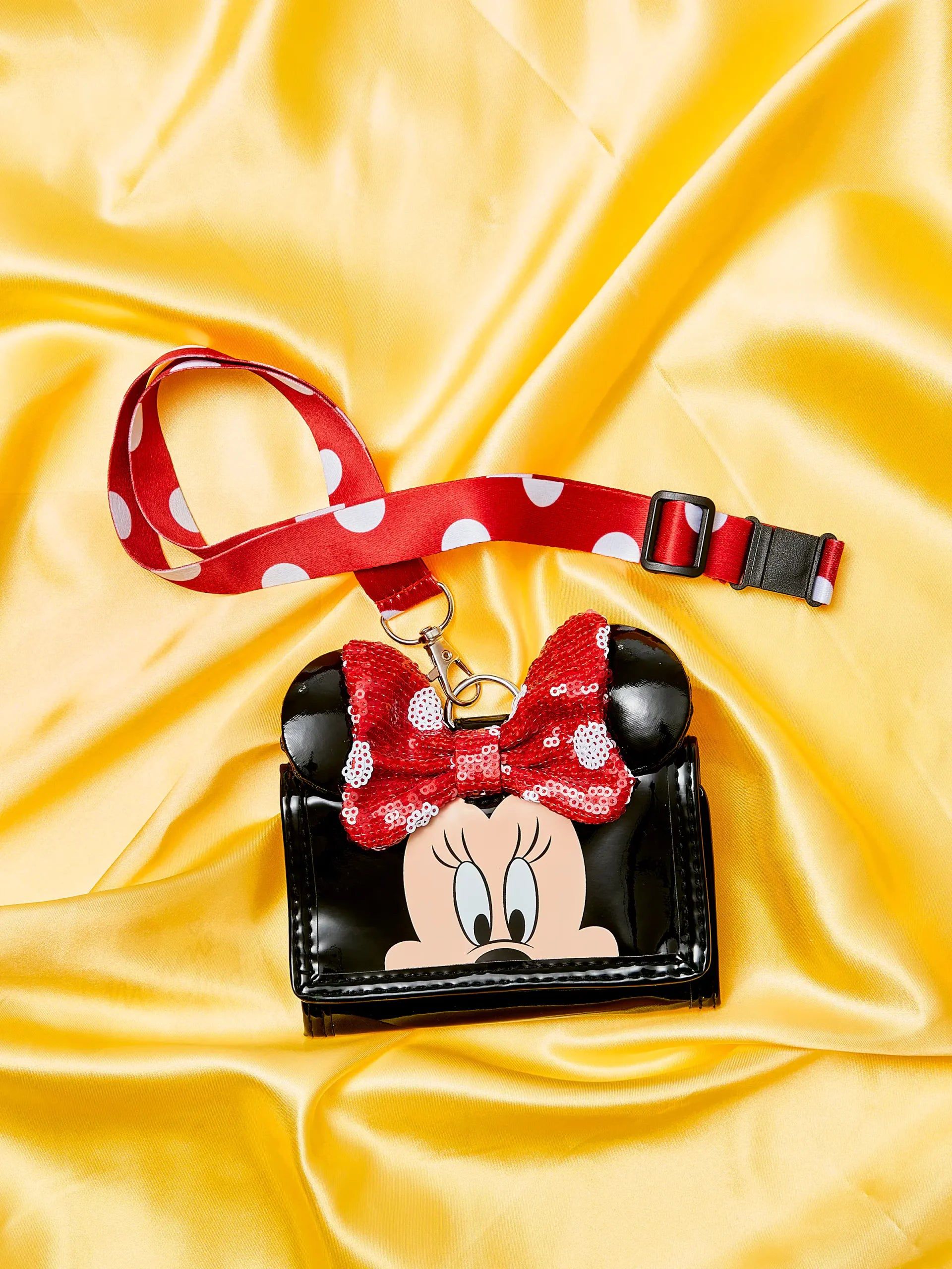 Smiggle - Minnie Mouse Character Drawstring Wallet