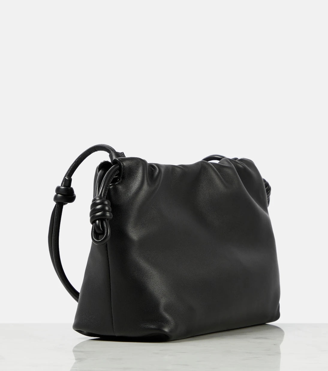 Loewe - حقيبة كلاتش فلامنكو صغيرة من الجلد