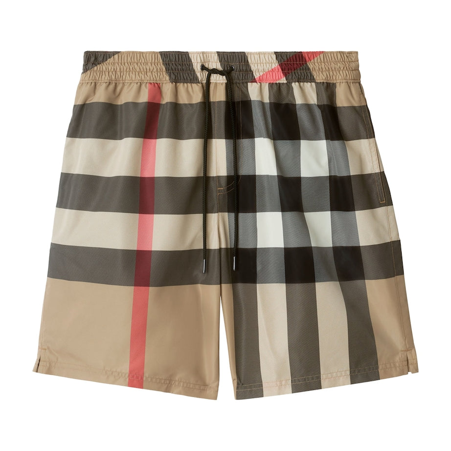 Check Swim Shorts
