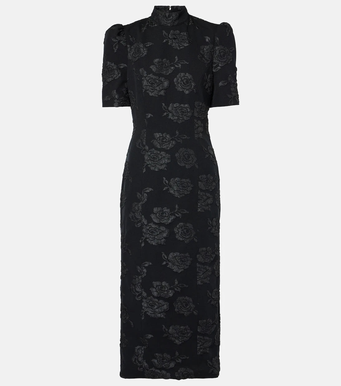 Rotate - Jacquard midi dress