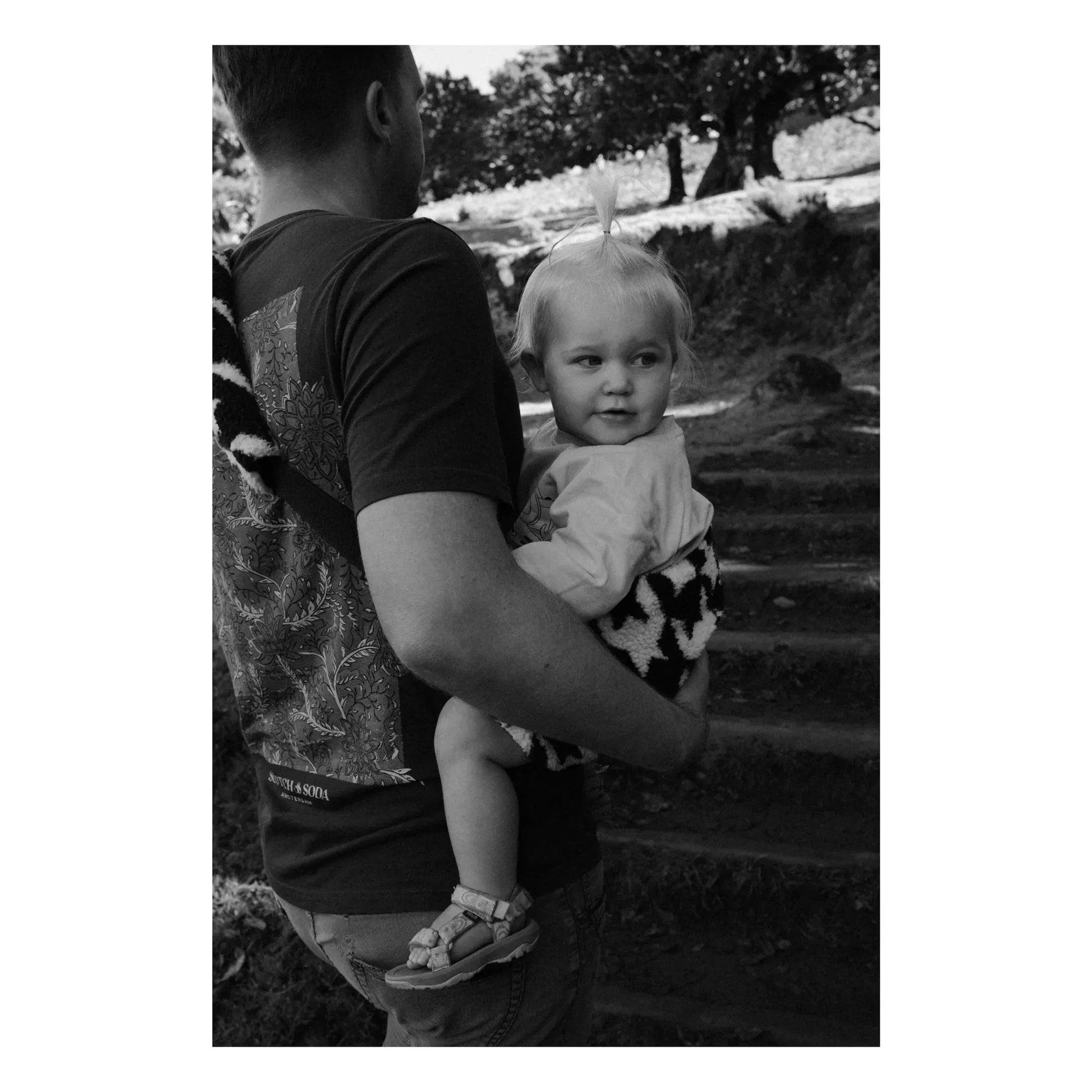 Wildride - Baby carrier teddy | Noir/Blanc